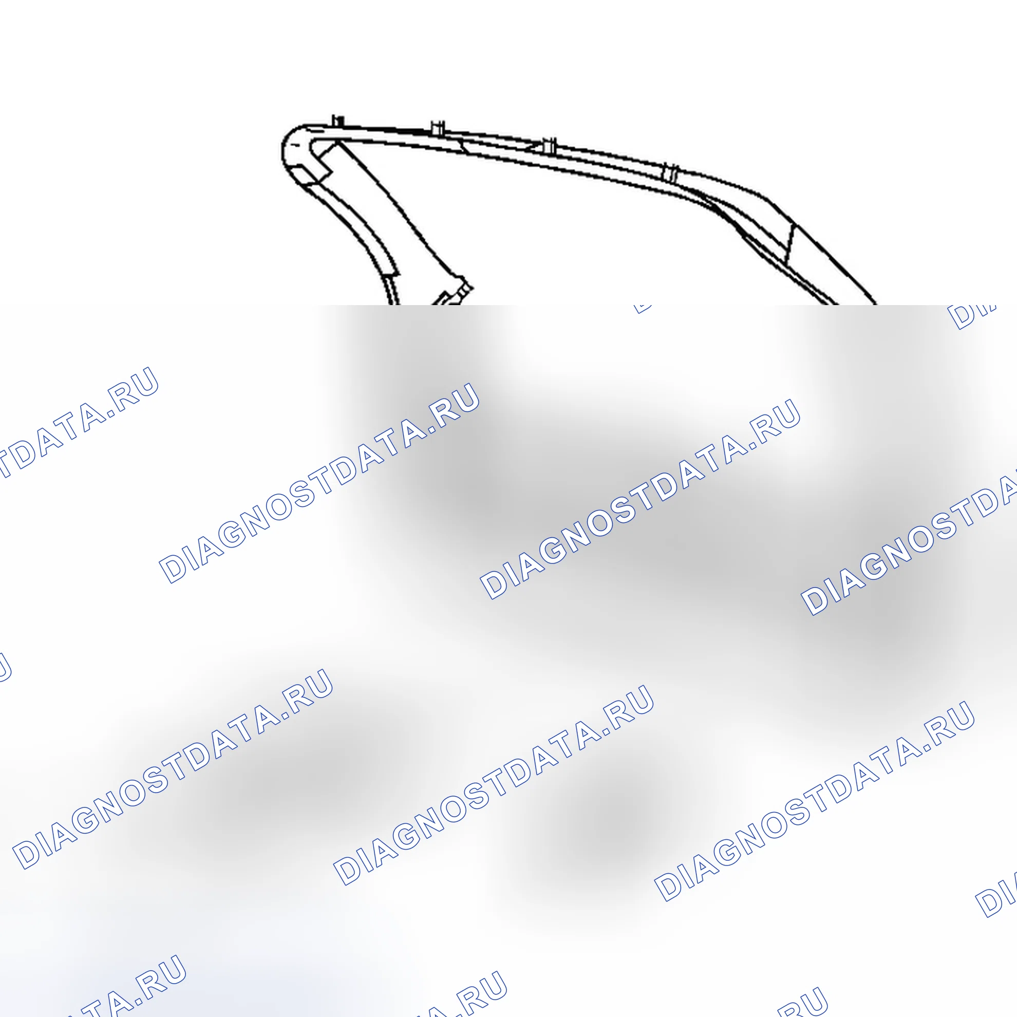 Рис. 11: Порядок демонтажа. Buick Rendezvous I