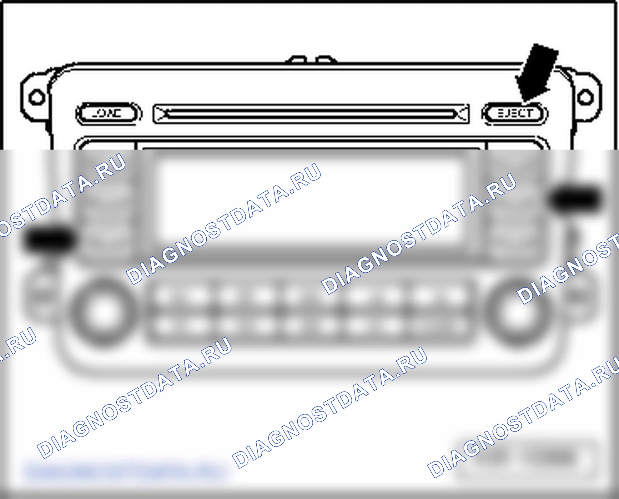 Магнитола «„RCD 500“». Volkswagen Golf Mk5