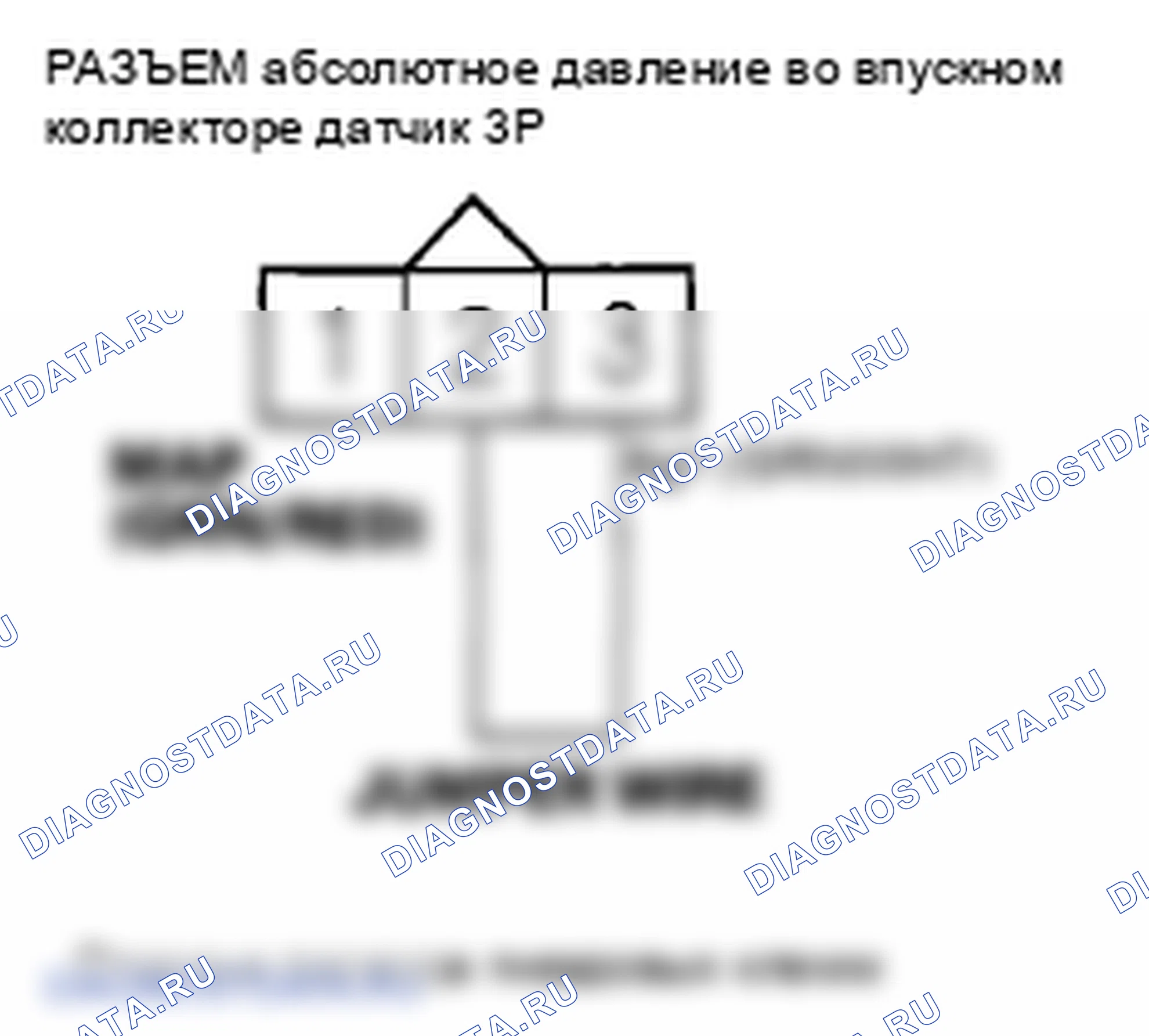 Рис. 236: расшифровка кода ошибки P0108: Высоковольтная цепь датчика абсолютное давление во впускном коллекторе. Honda Odyssey IV