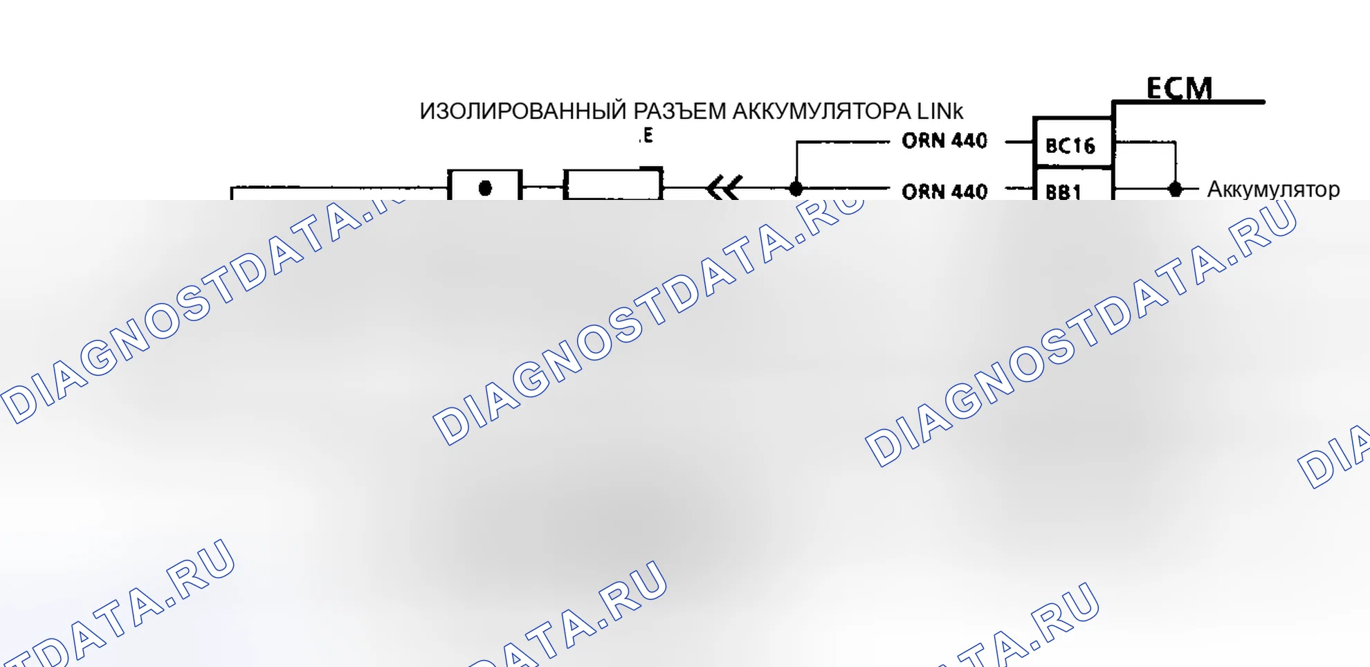 Рис. 162: Кодовая E016. Принципиальная схема. Oldsmobile Toronado Trofeo 