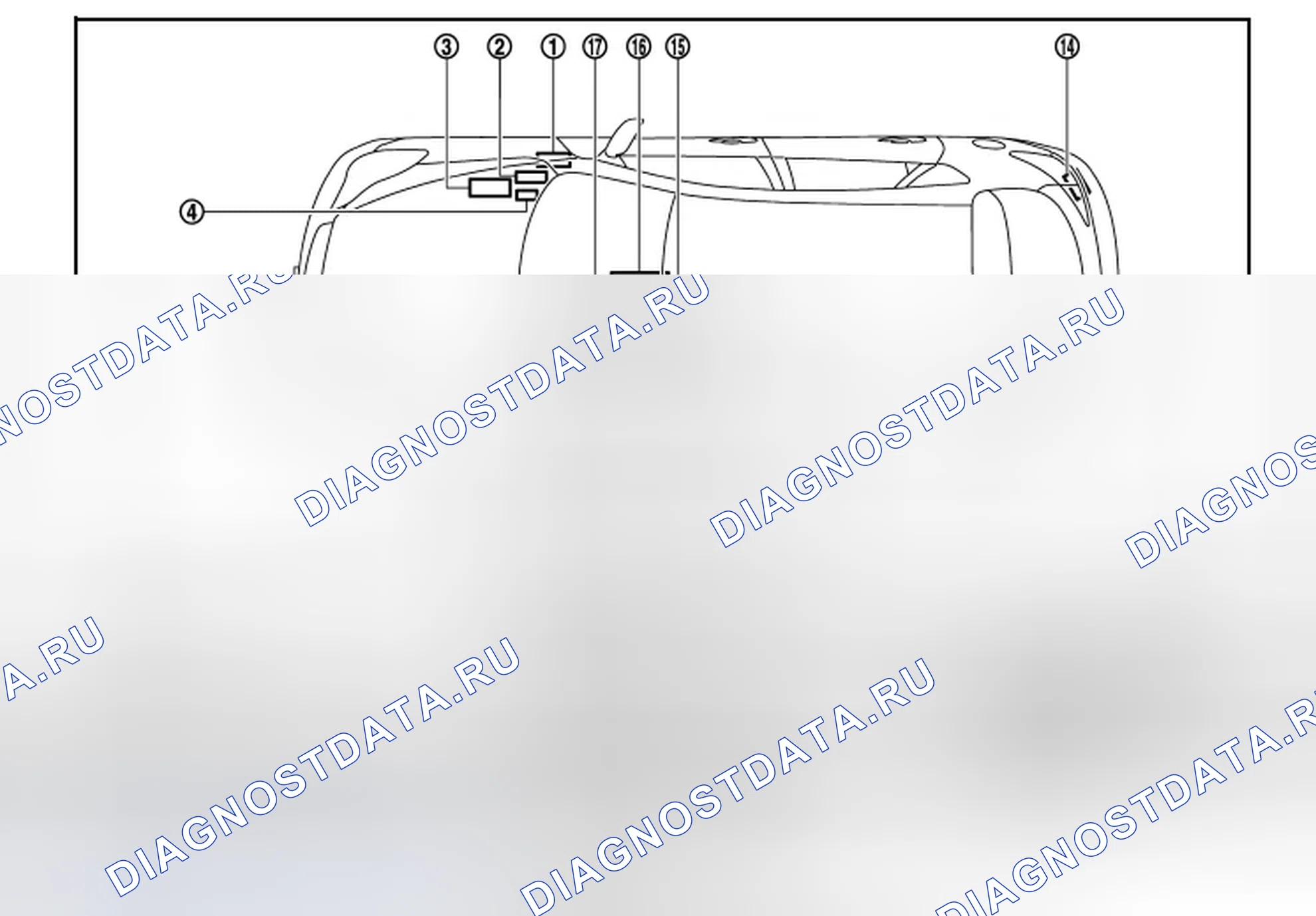 Рис. 27: Расположение компонентов. Infiniti EX35 I