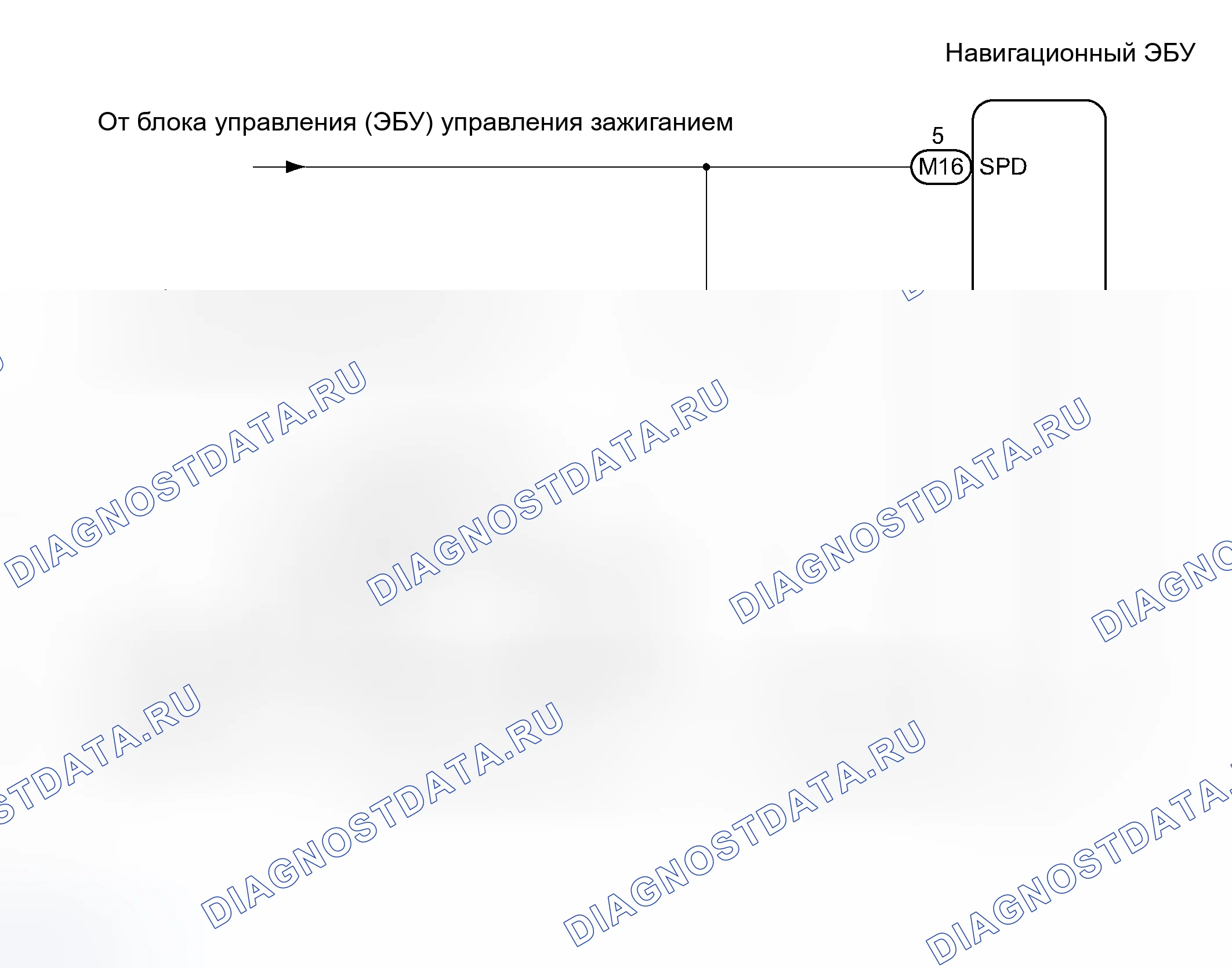 Рис. 9: электросхема. Toyota Avalon XX30