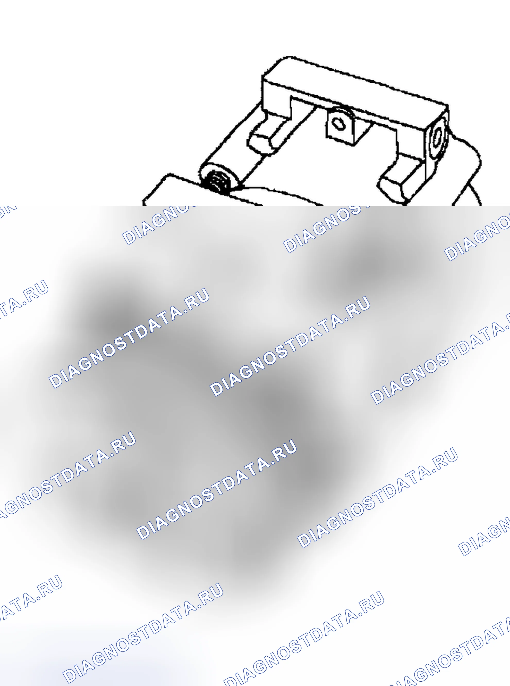 Рис. 310: Компрессор переменного тока и муфта сцепления в сборе - FS10. Ford Pickup F250 Super Duty I