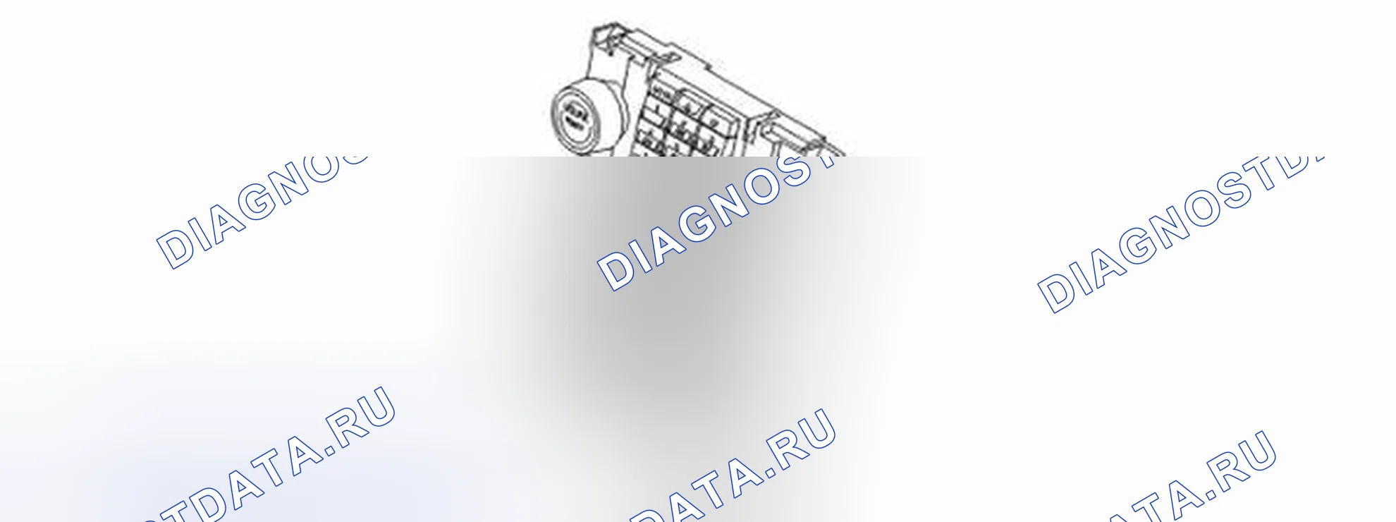 Рис. 251: МОДУЛЬ УПРАВЛЕНИЯ. Volvo S40 II