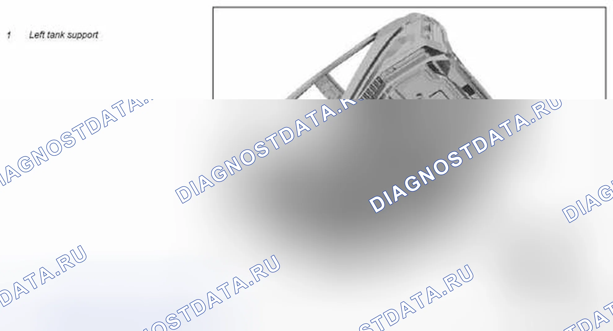 Рис. 6: Заменить опору бака - AR61.10-P-5708MCD. Kia Soul I