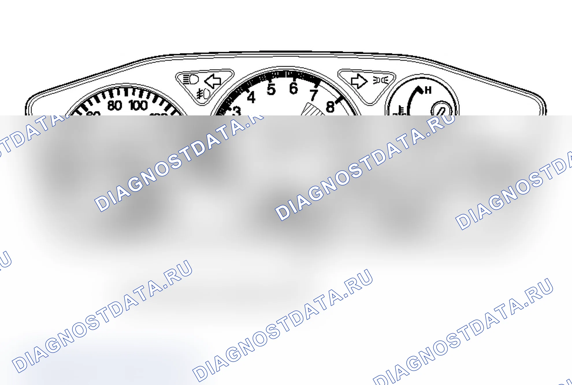 Рис. 355: ПРОВЕРКА СИГНАЛЬНОГО ОГНЯ SRS. Mitsubishi Lancer Evolution IX