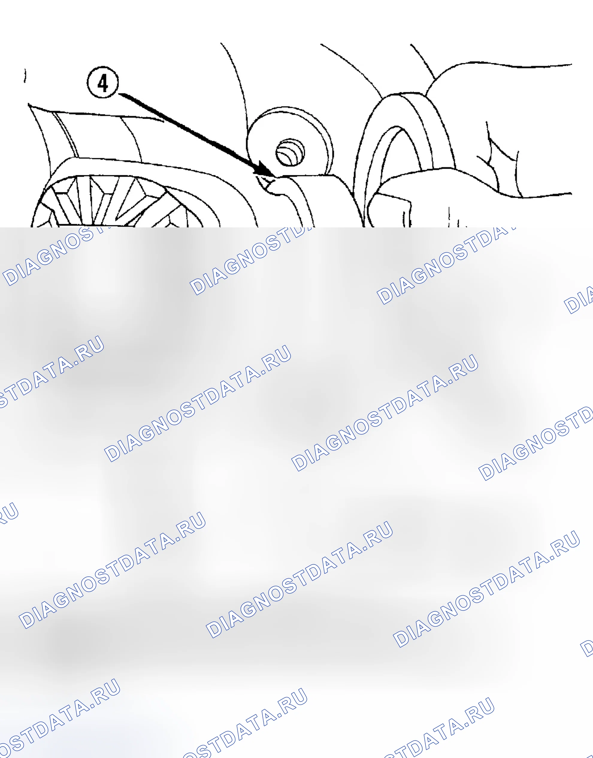 Рис. 71: ВЫБОР РЕГУЛИРОВОЧНОЙ ПРОКЛАДКИ. Dodge Pickup R1500 