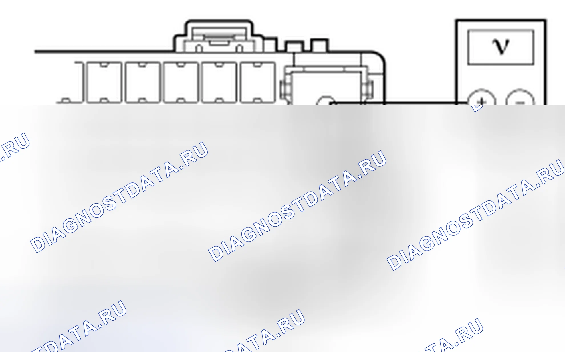 Рис. 286: КОНТРОЛЬНЫЙ ТЕСТ F: КОНДИЦИОНЕР (A / C) ВСЕГДА ВКЛЮЧЕН. Hyundai Matrix I рестайлинг