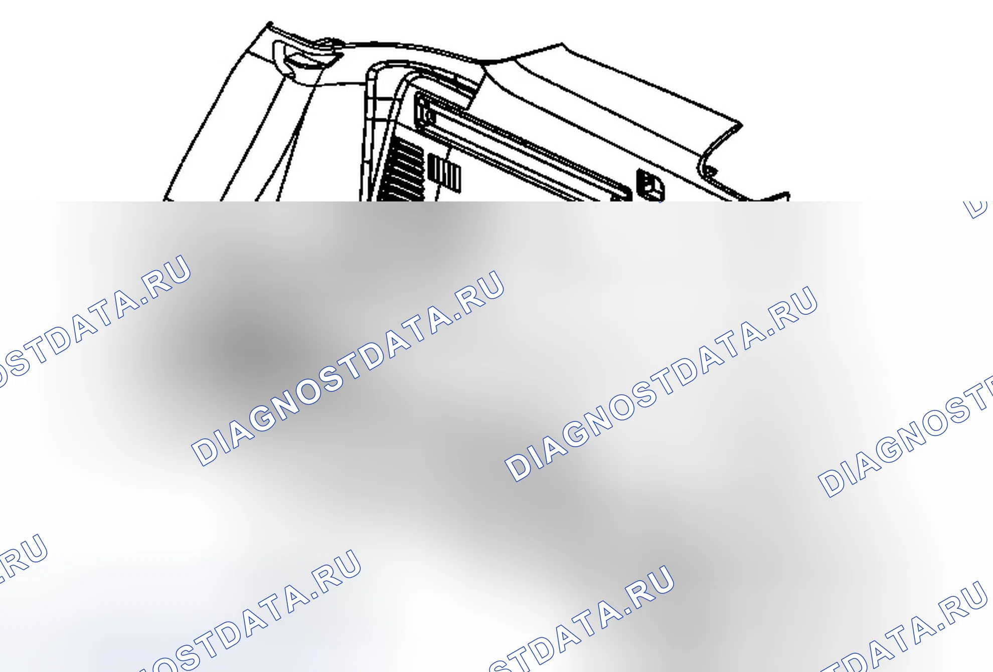 Рис. 205: Замена штепсельной розетки 120 В для подключения аксессуаров. Chevrolet Captiva I рестайлинг 2
