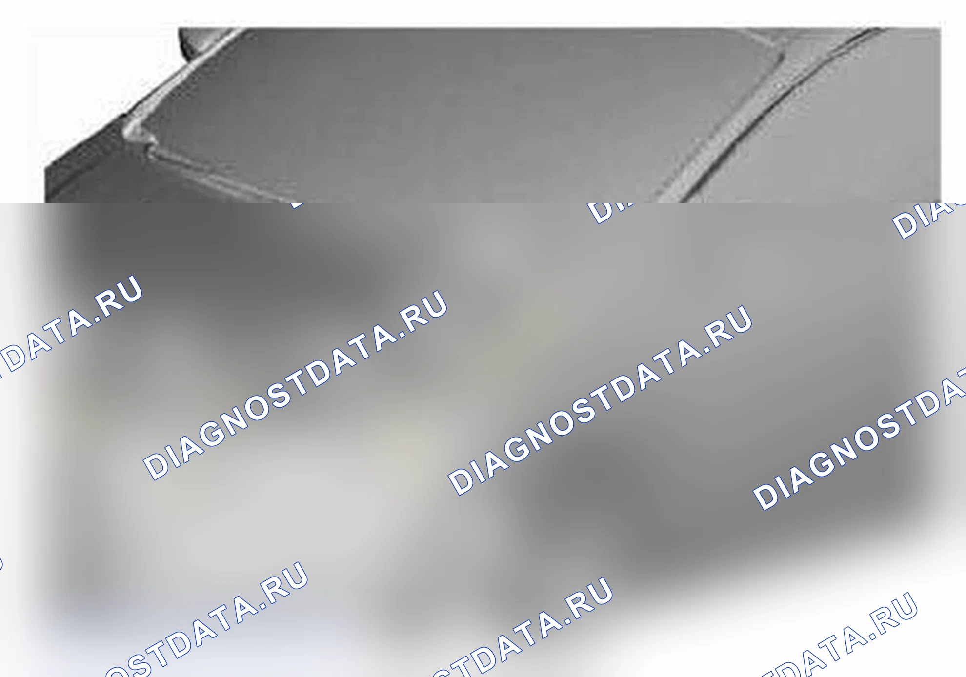Рис. 347: Поля кузова - передние панели, электромобиль (EV). Ford Focus III
