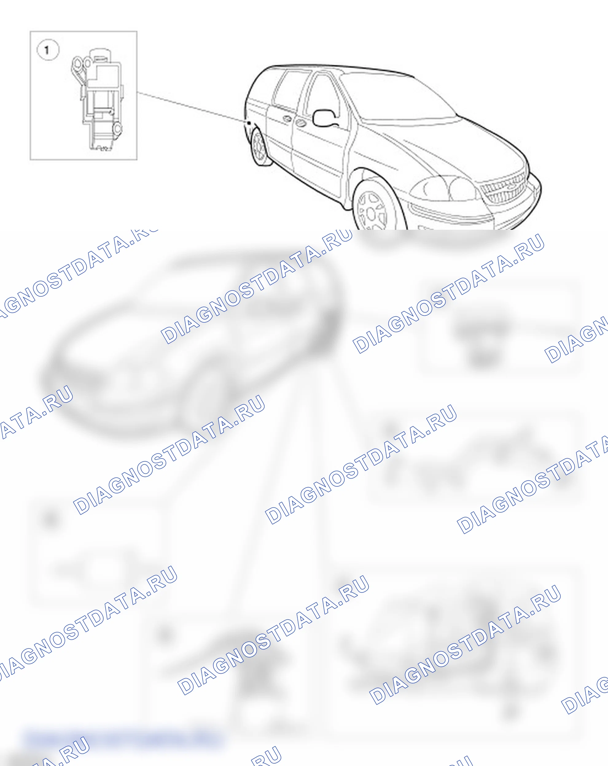 Топливный бак и трубопроводы: описание и работа. Ford Windstar I