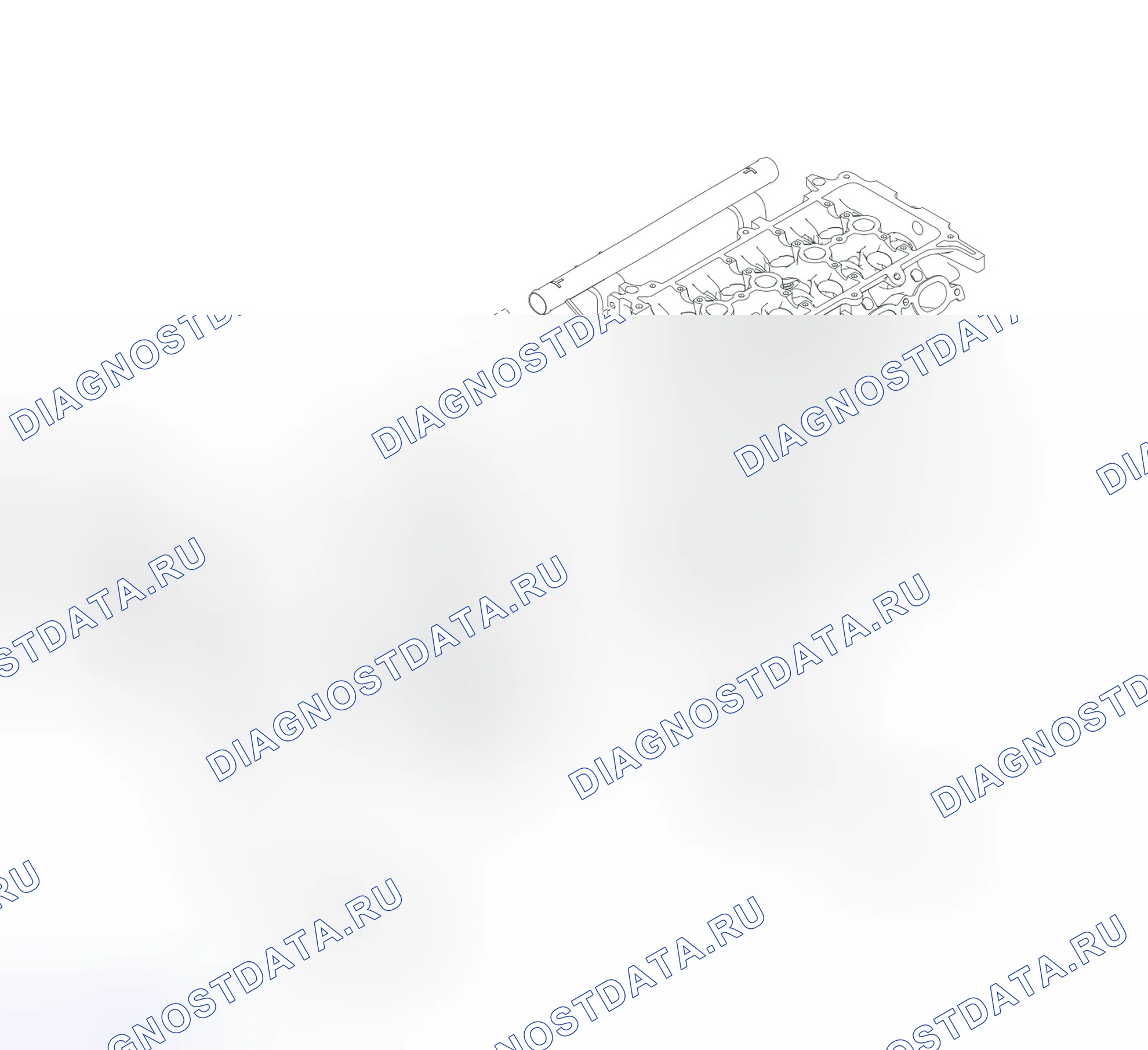 Схема расположения масляного насоса — Great Wall Wingle-5. Great-Wall Wingle 5 I