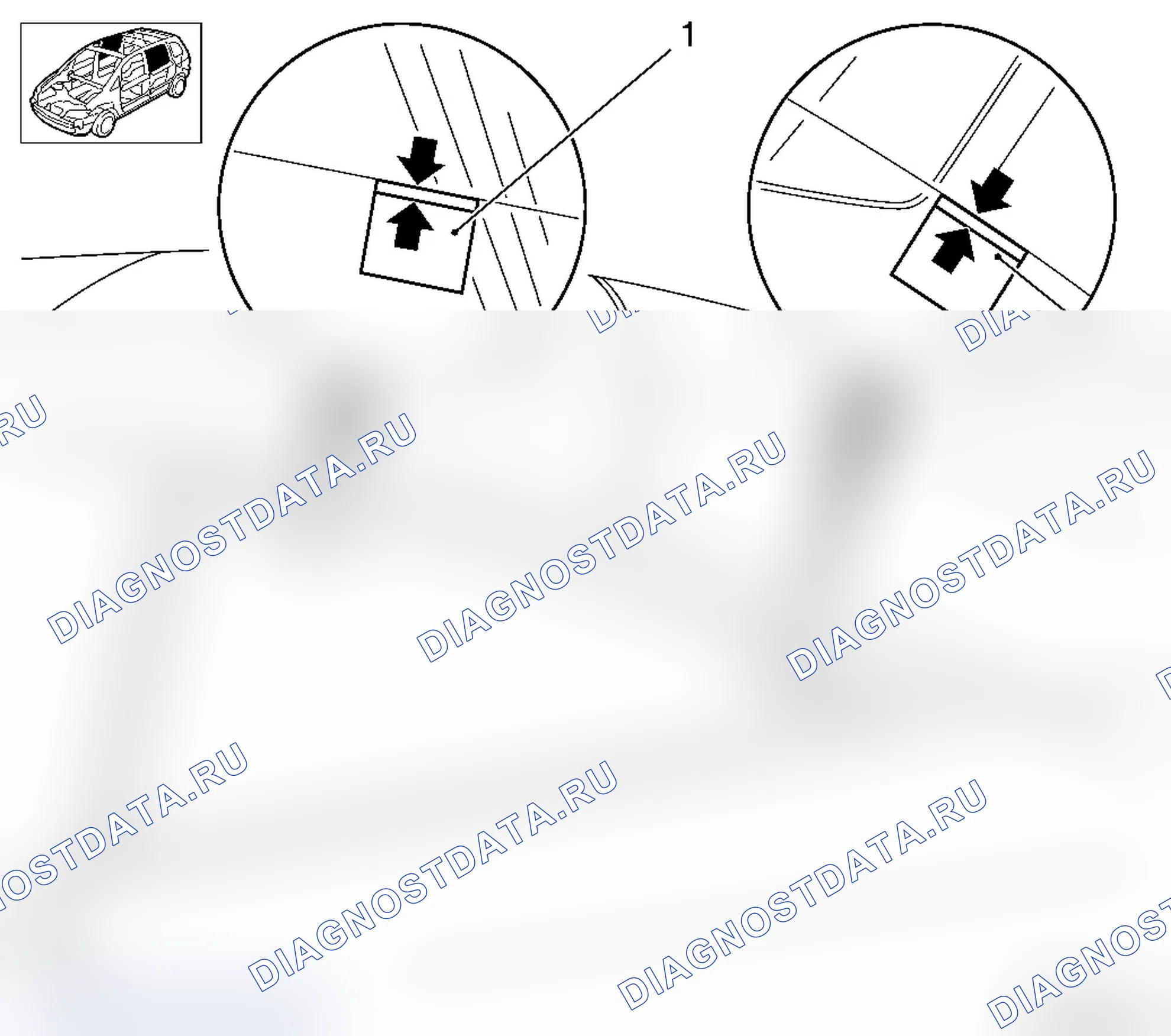 Регулировка подъемного окна сзади - L67. Opel Astra H