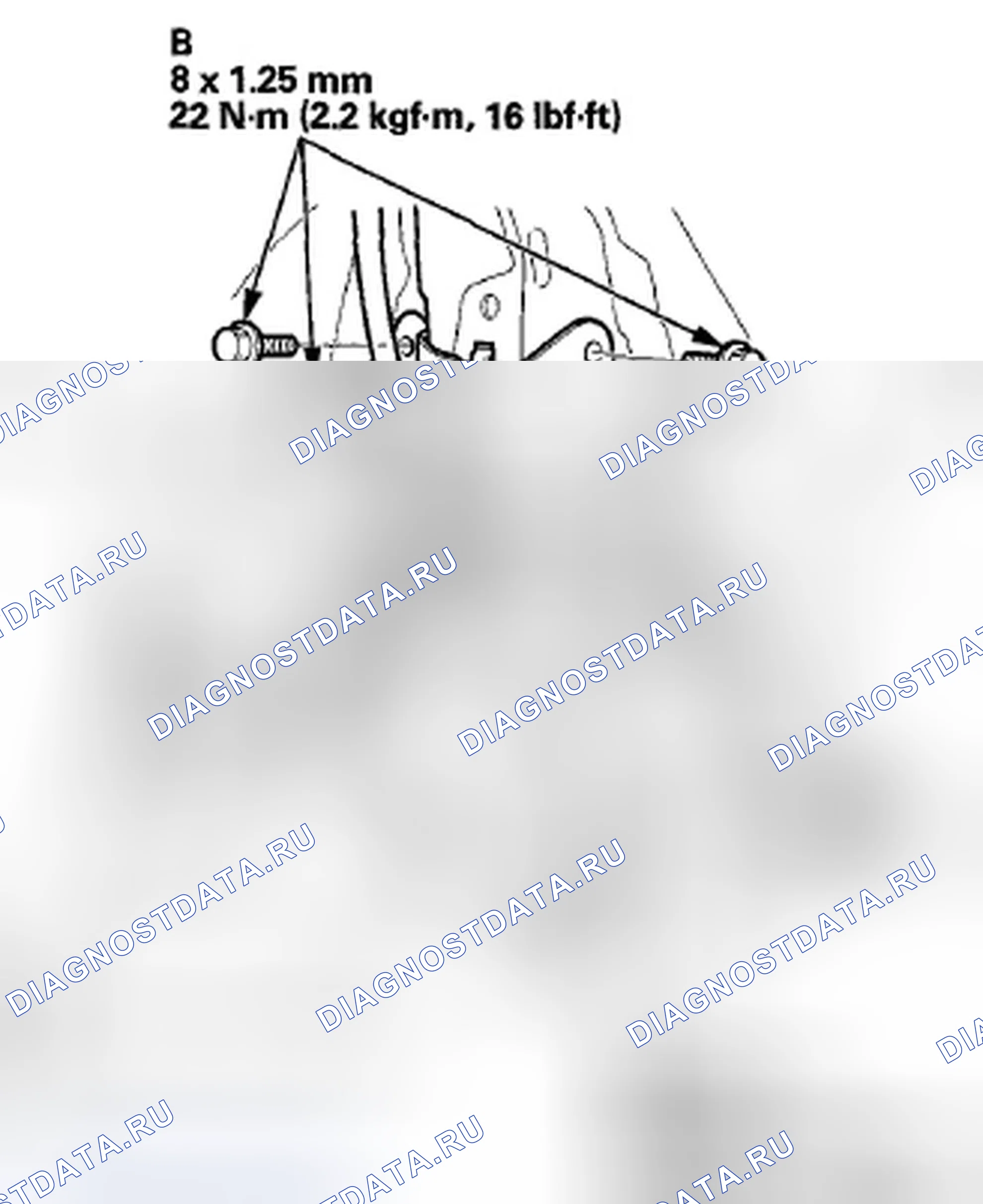 Рис. 9: Замена задней рулевой рубки. Acura TSX II