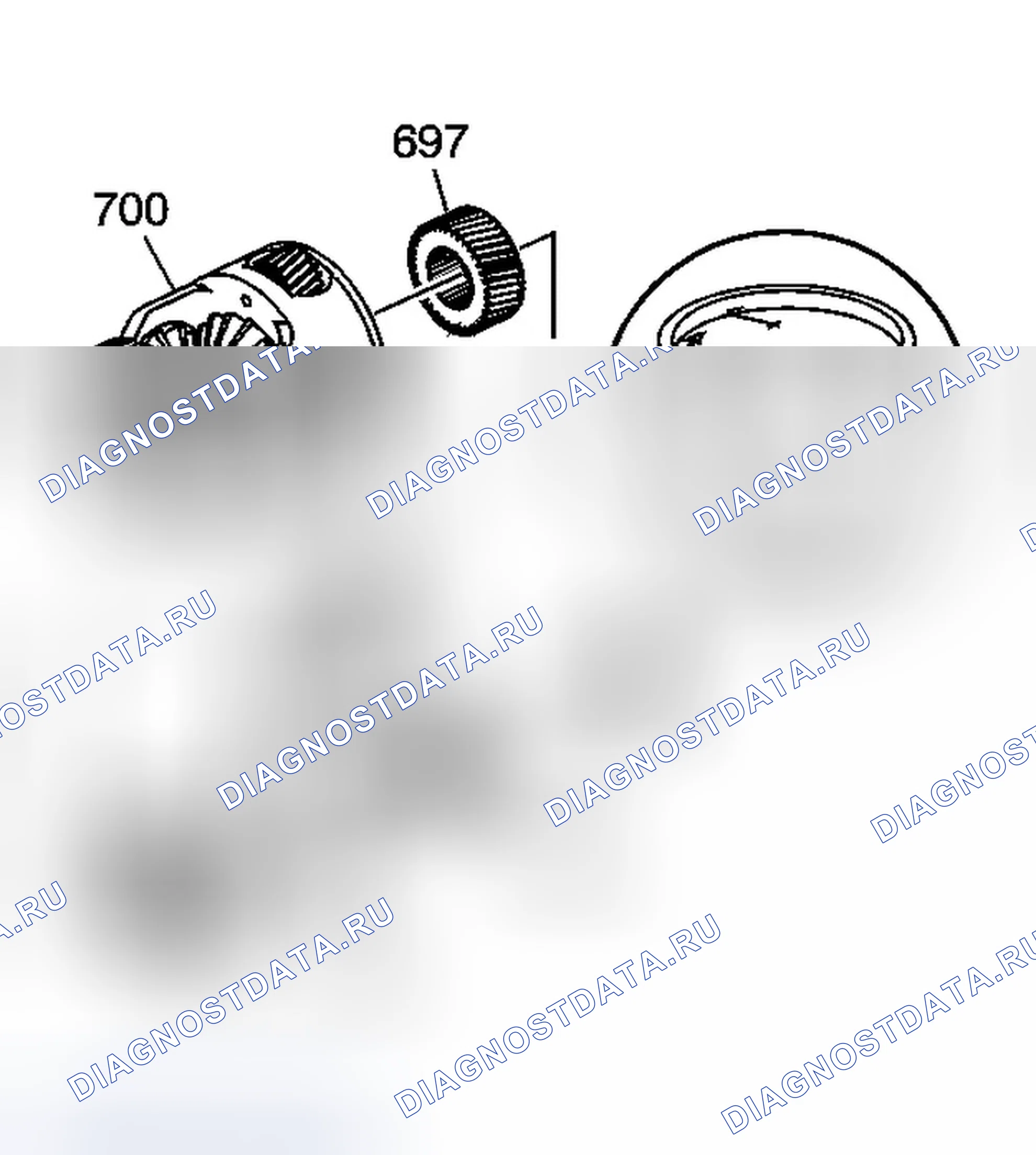 Рис. 234: Процедура сборки. Buick Rendezvous I