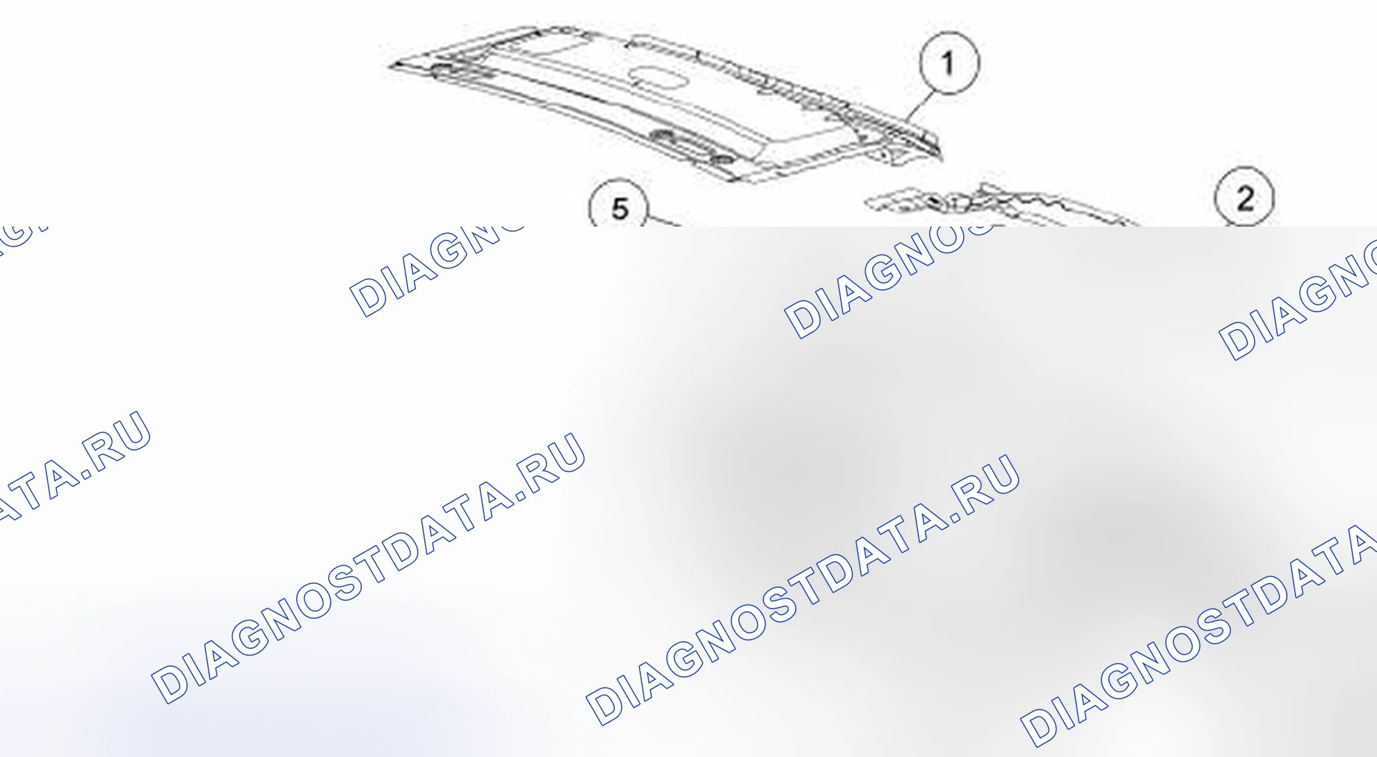 Рис. 111: стойка D. Hyundai Kona I рестайлинг