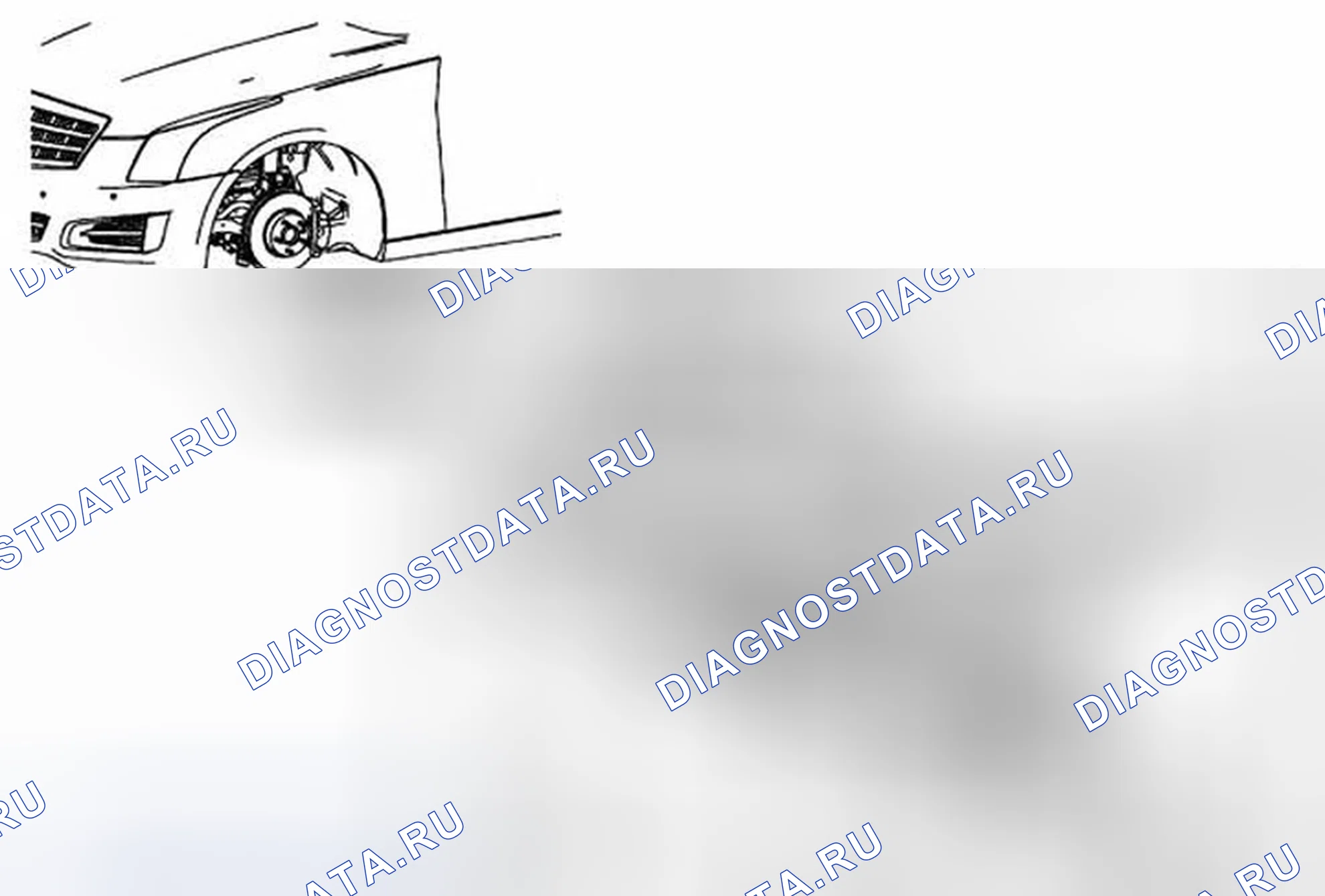 Рис. 4: Замена реечного рулевого механизма с ременной передачей (Rwd без KC4). Cadillac ATS I