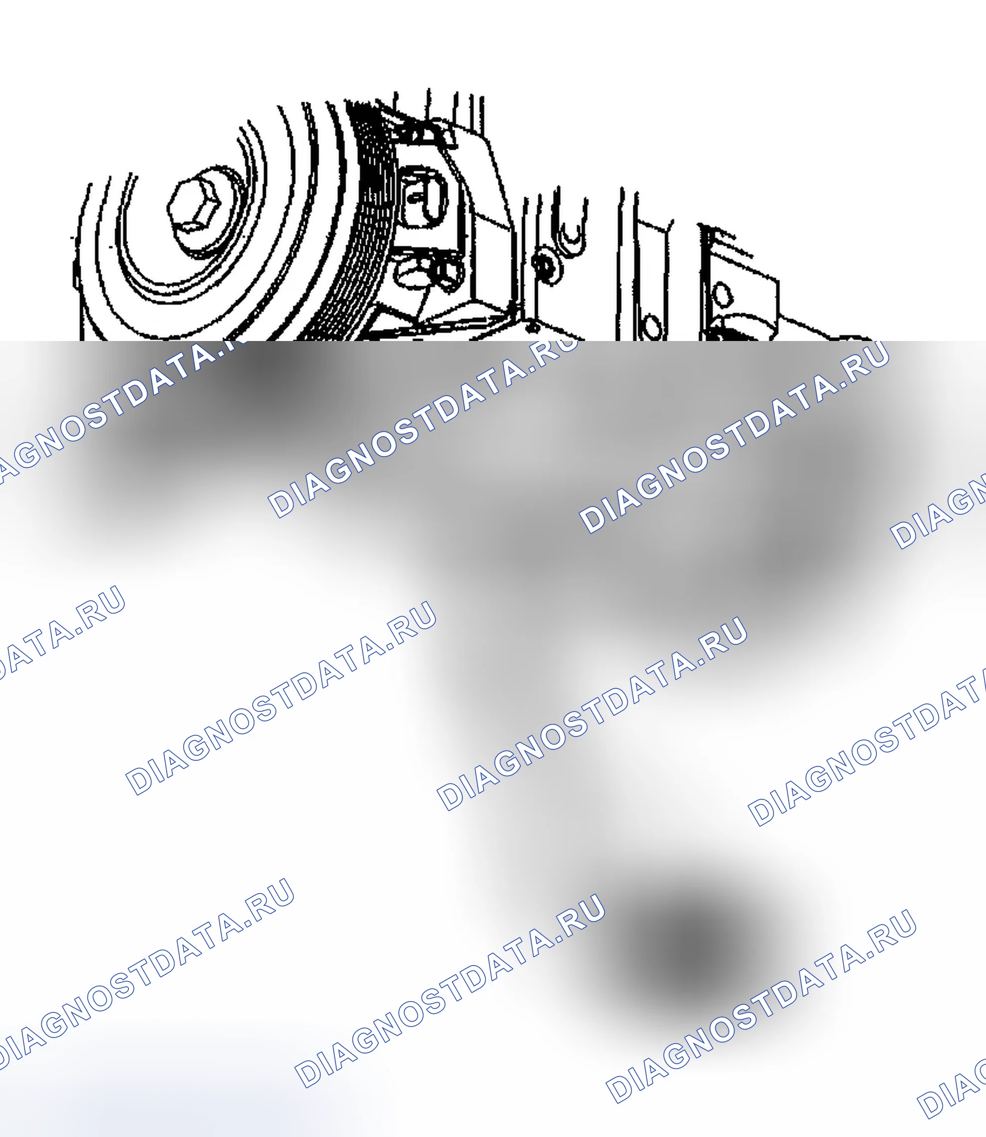 Рис. 435: Порядок демонтажа. Chevrolet Impala VIII