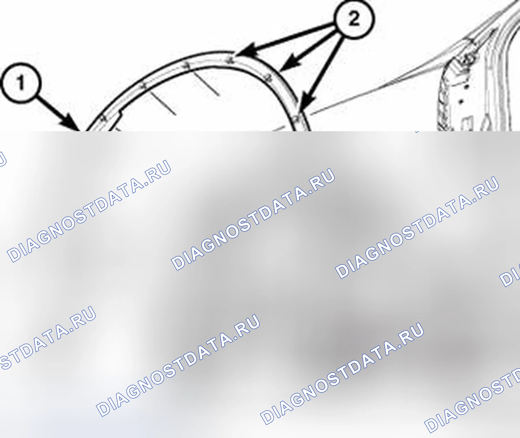 Рис. 1: ДЕМОНТАЖ. Dodge Durango III