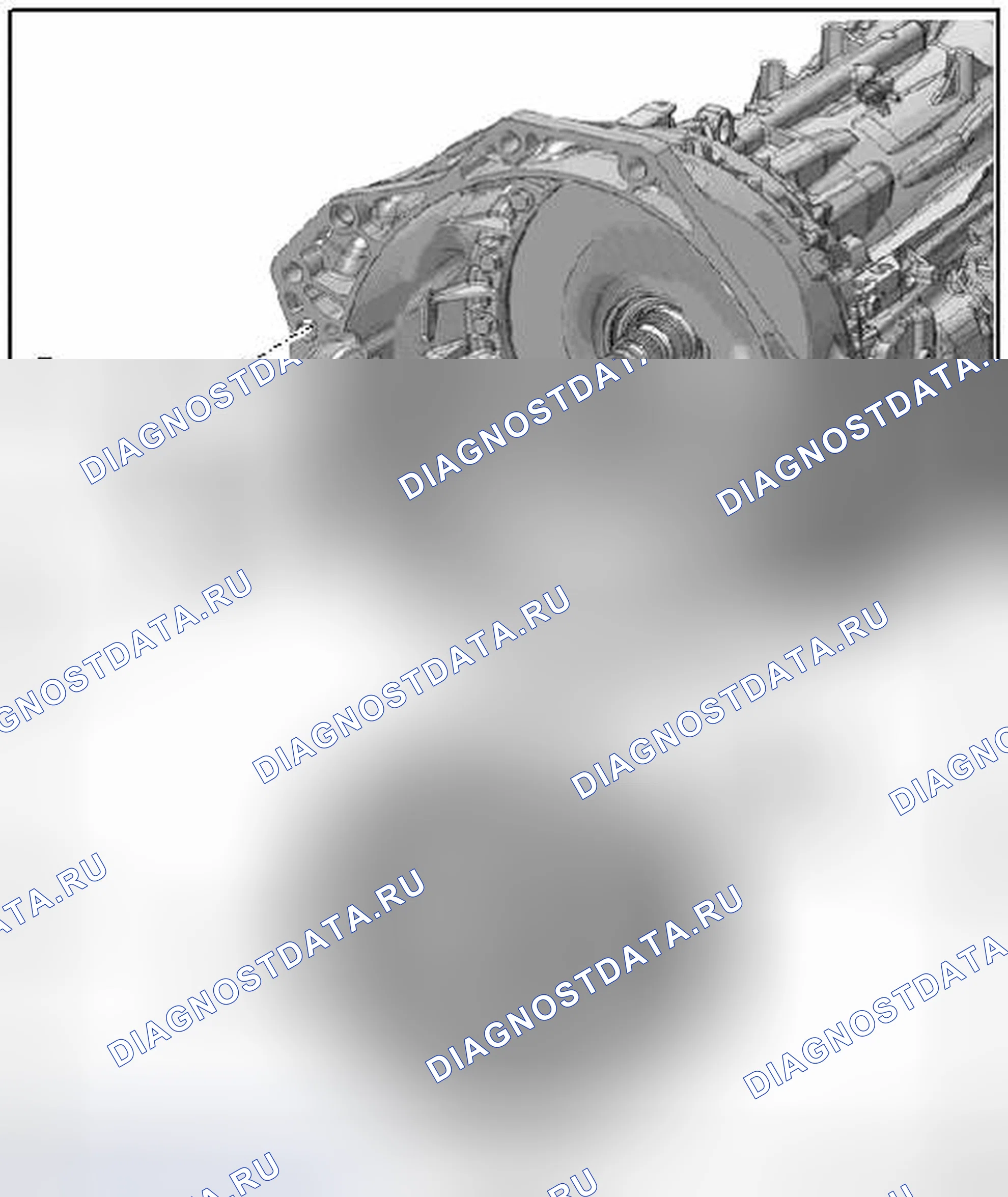 Рис. 56: ОБЗОР ГИДРОТРАНСФОРМАТОРА. Volkswagen Touareg II