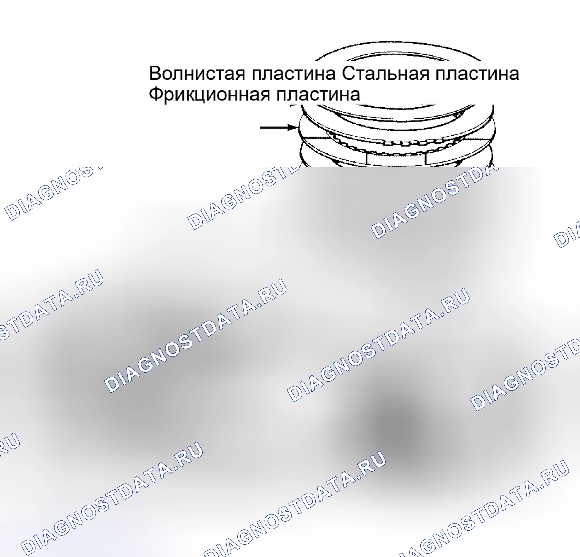 Рис. 37: КОМПОНЕНТЫ КОРПУСА трансмиссия. Hyundai Stellar I