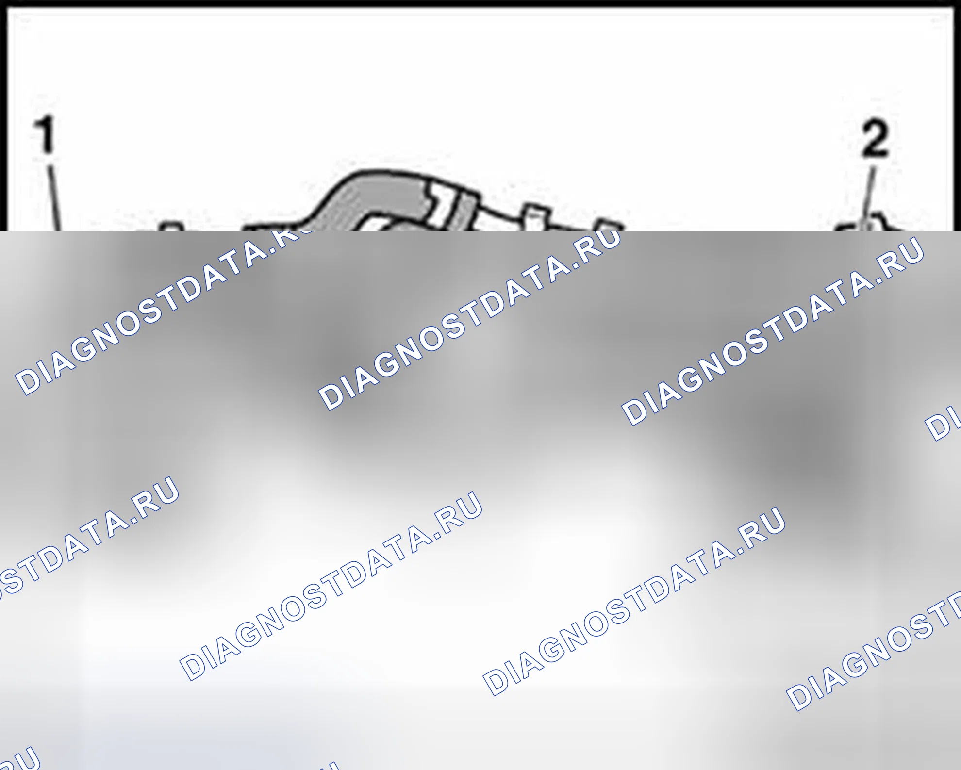 Рис. 320: Место установки рециркуляционного клапана для -N249- турбонагнетателя и впрыска вторичного воздуха (AI. Audi TT 8N рестайлинг