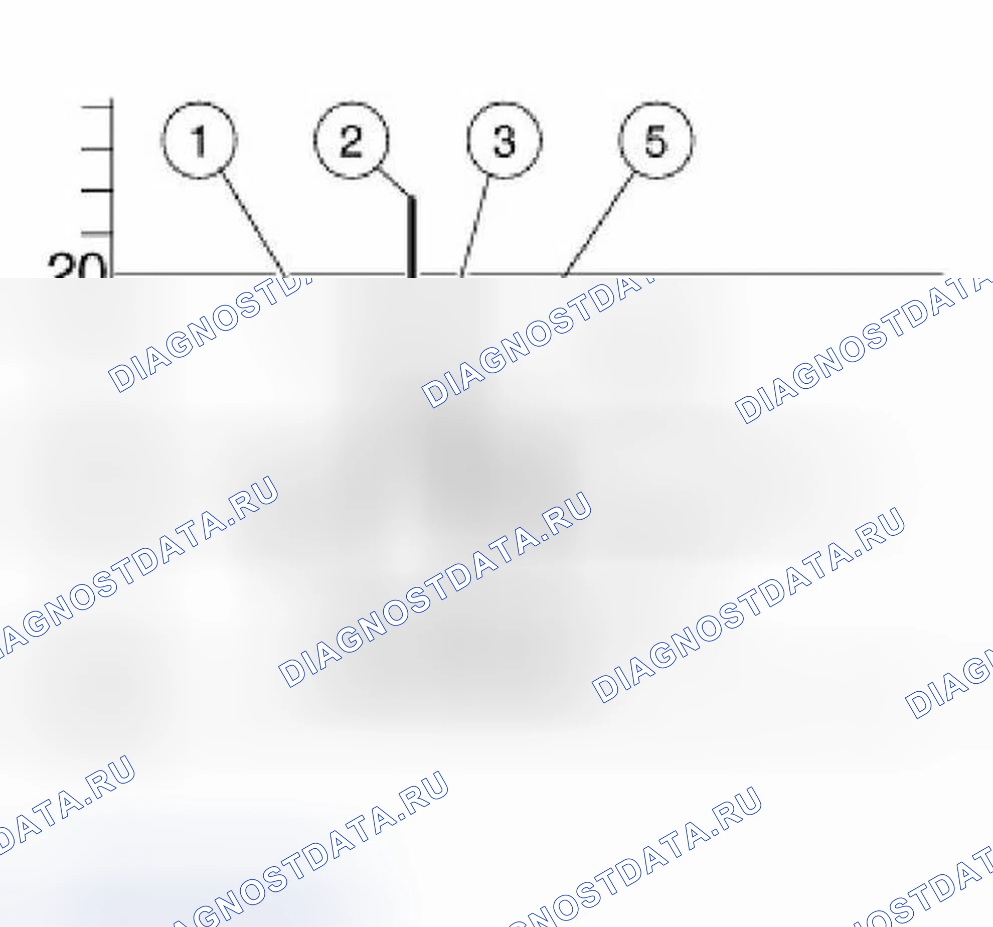 Рис. 13: 12 13... Нормальная осциллограмма (только для двигателей M, S, W). BMW Z3 E36 рестайлинг