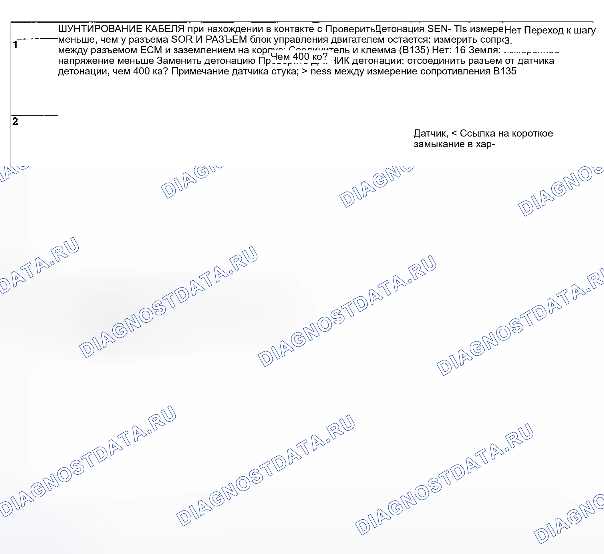 Рис. 136: ДИАГНОСТИЧЕСКАЯ ПРОЦЕДУРА. Subaru Outback BP