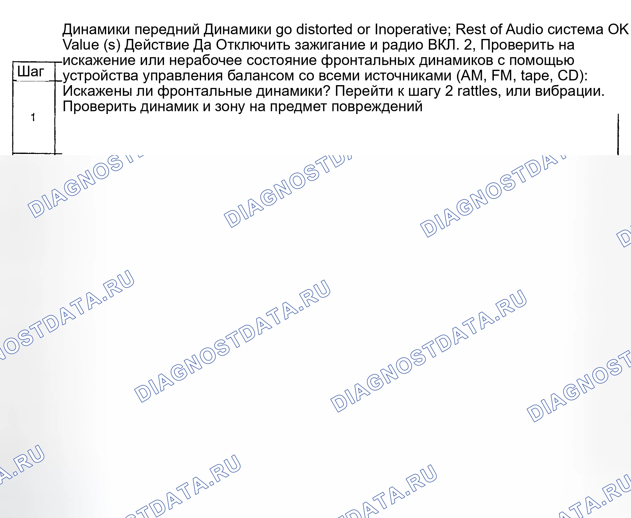 Рис. 12: ДИНАМИКИ. Daewoo Nubira II