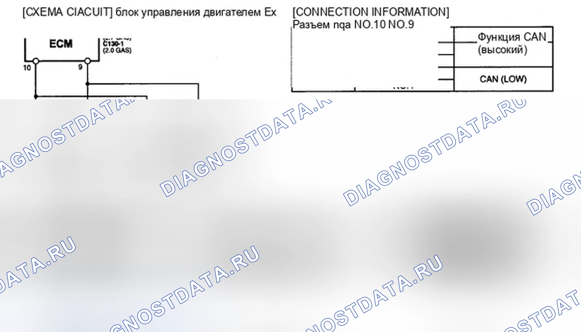 Рис. 47: ПРИНЦИПИАЛЬНАЯ СХЕМА. Hyundai Tucson I