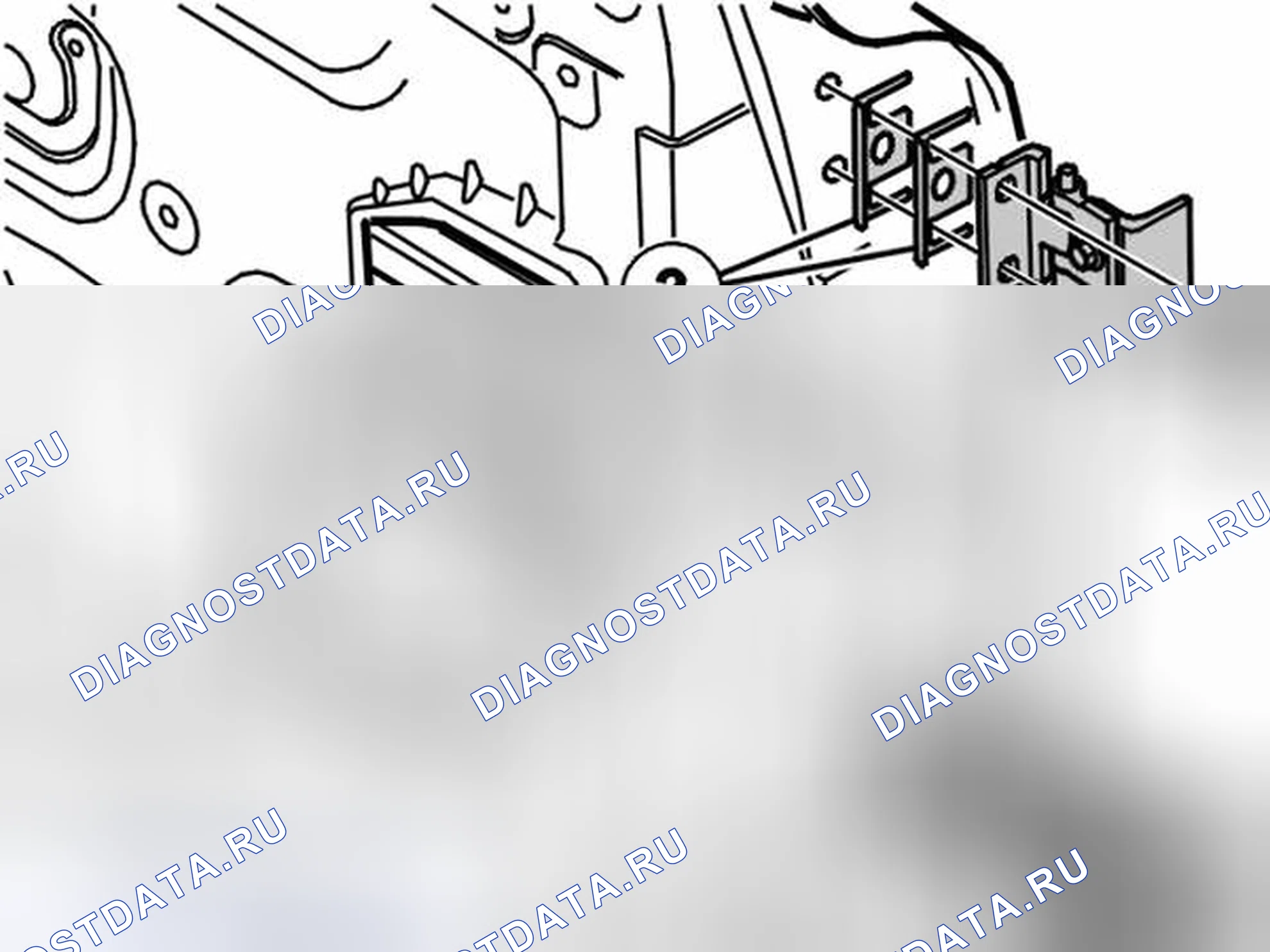 Рис. 437: УСТАНОВКА ПЕТЕЛЬ ДЛЯ БОКОВОЙ ДВЕРИ. Volvo XC90 I