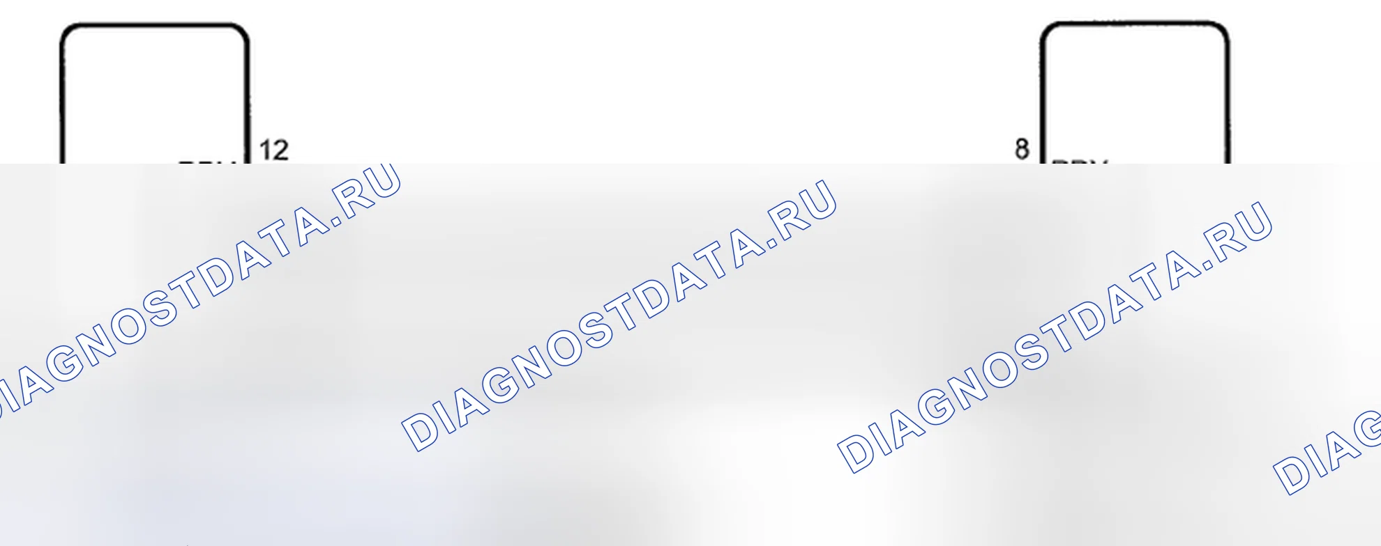 Рис. 163: электросхема. Toyota Highlander II