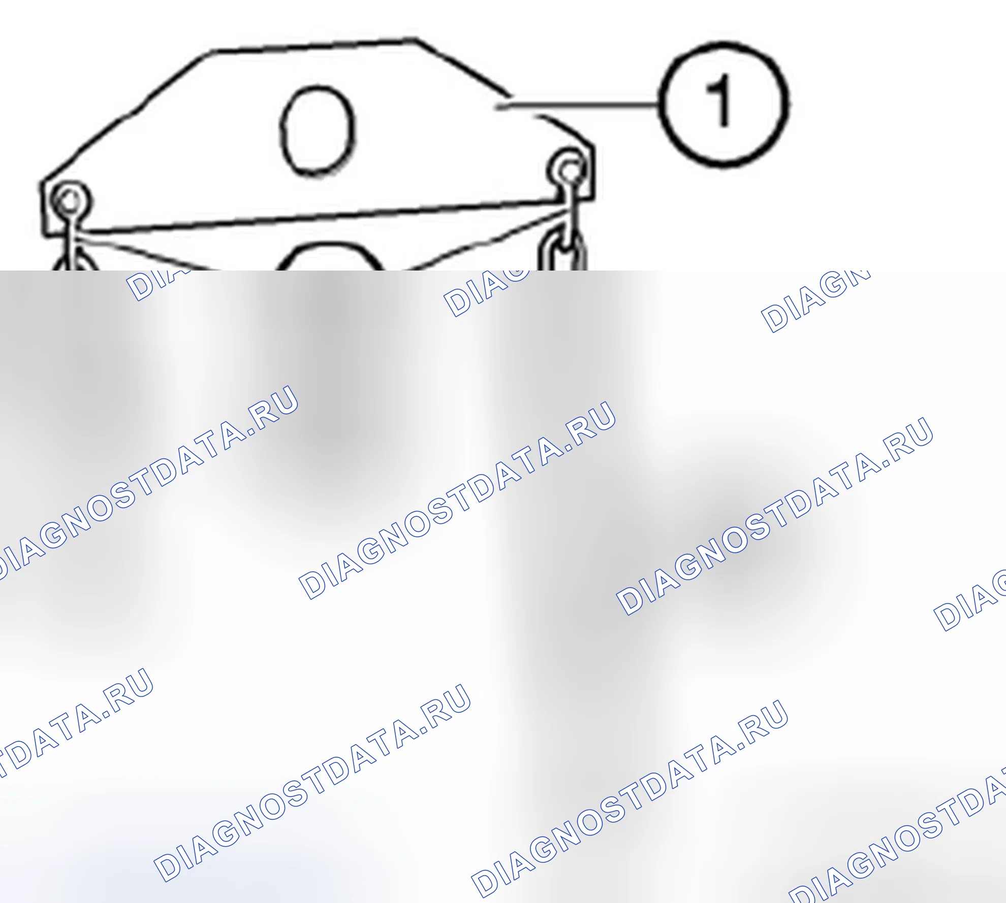Рис. 31: 11 0 070 Подъемник двигателя. BMW M6 E63/E64