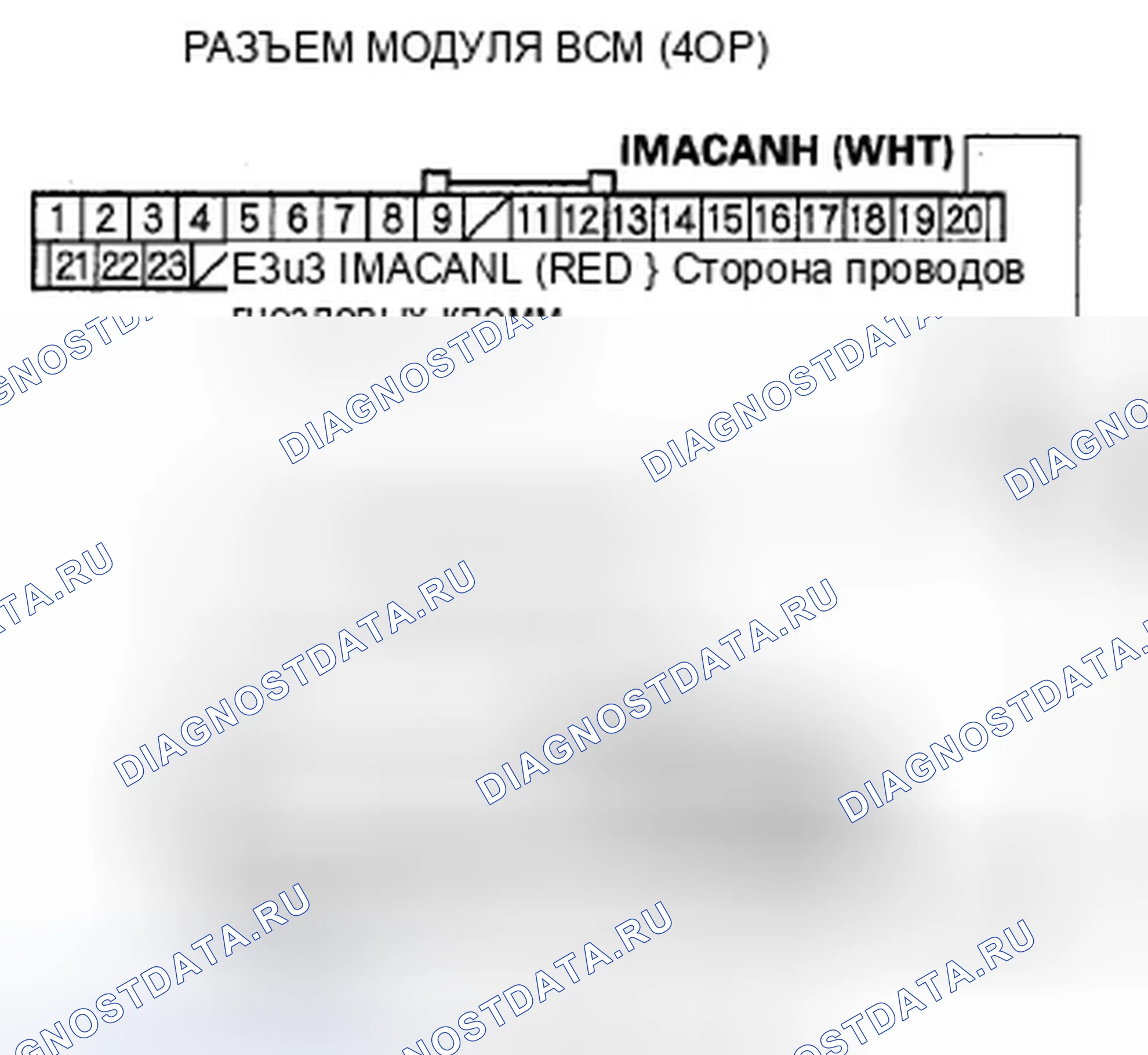 Рис. 320: расшифровка кода ошибки U1205 (75): I Неисправность Ma-CAN (модуль BCM-MCM). Honda Civic VIII