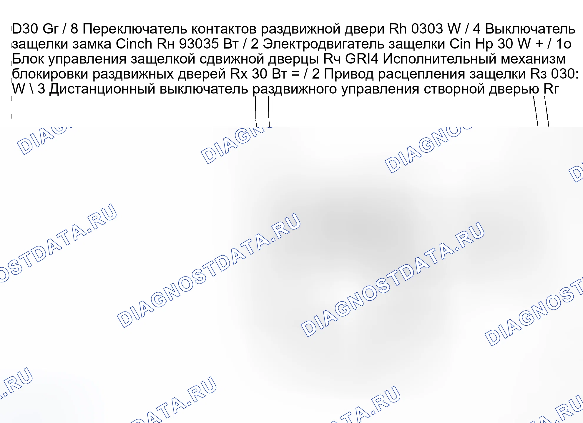 Рис. 65: ЖГУТ ПРАВОЙ РАЗДВИЖНОЙ ДВЕРИ. Honda S660 I