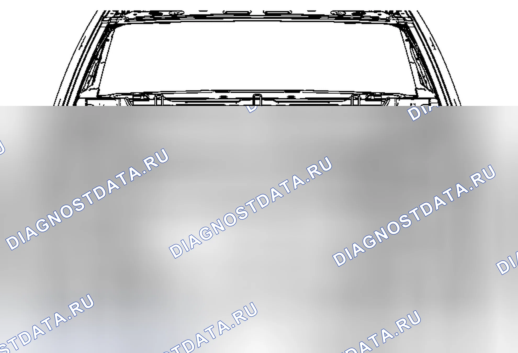 Рис. 54: Передний конец - часть 2. Chevrolet Cruze I рестайлинг
