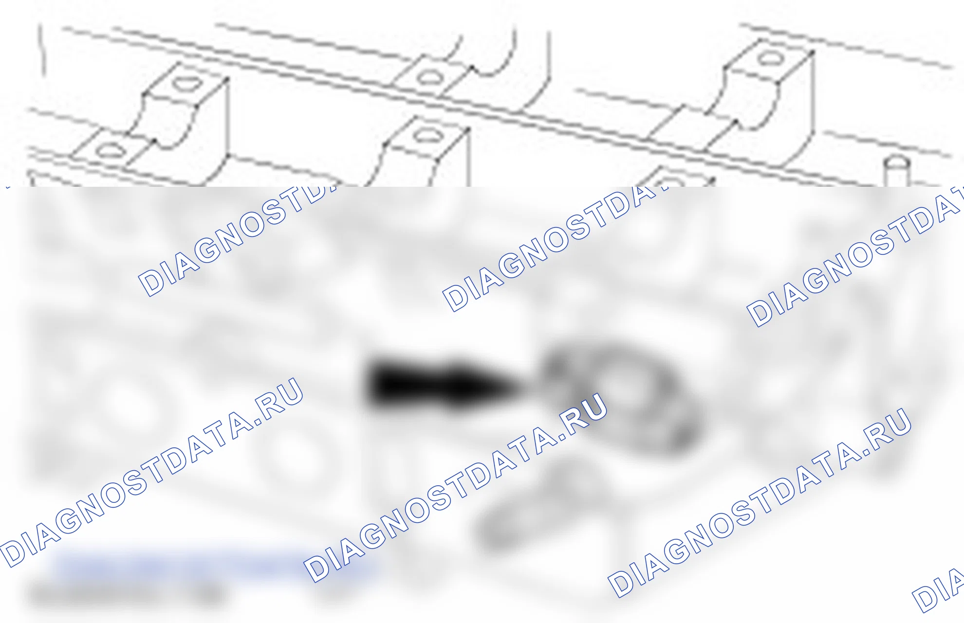 Разборка узла головки цилиндров. Ford C-MAX I рестайлинг