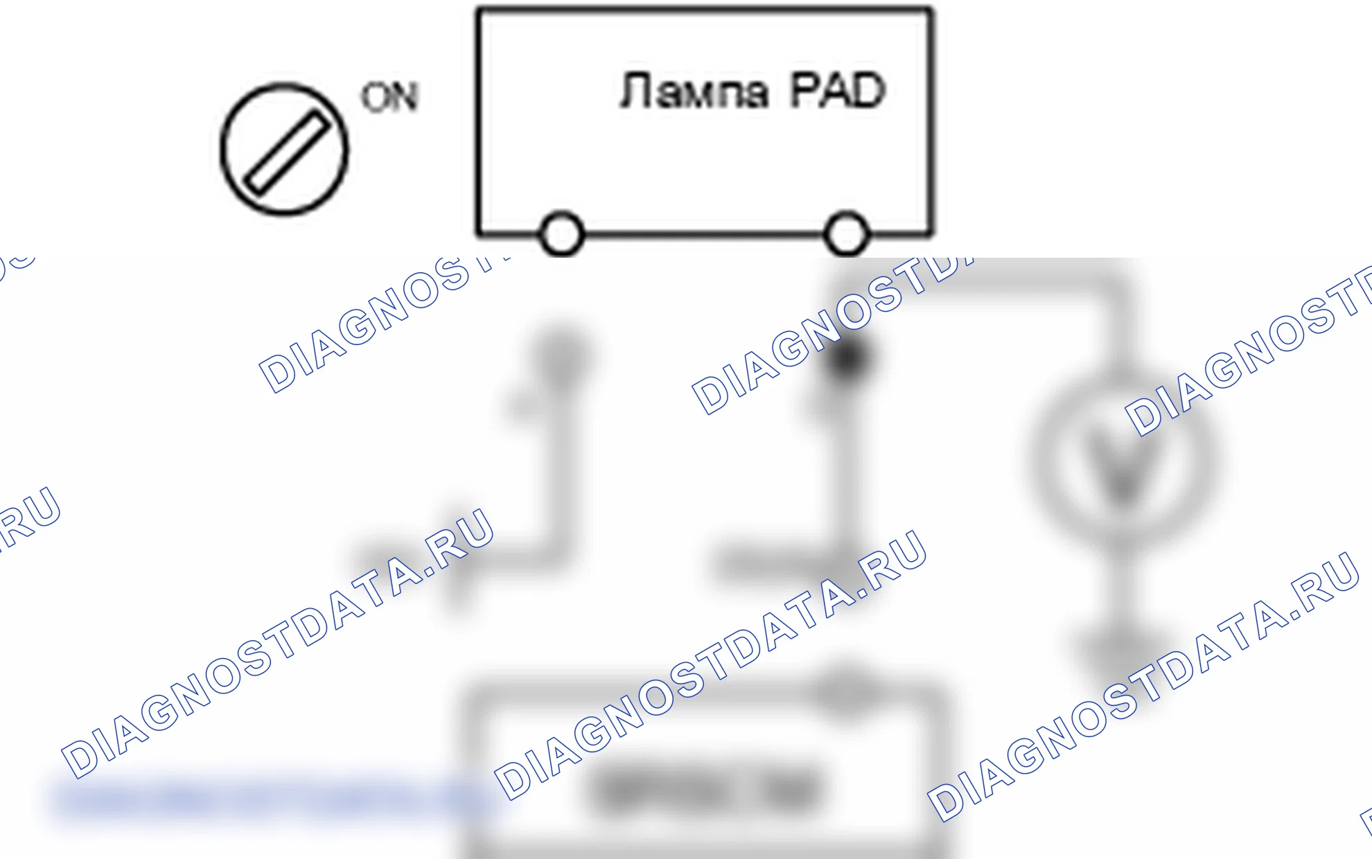 Диагностический процесс — B2505. Hyundai Santa Fe CM