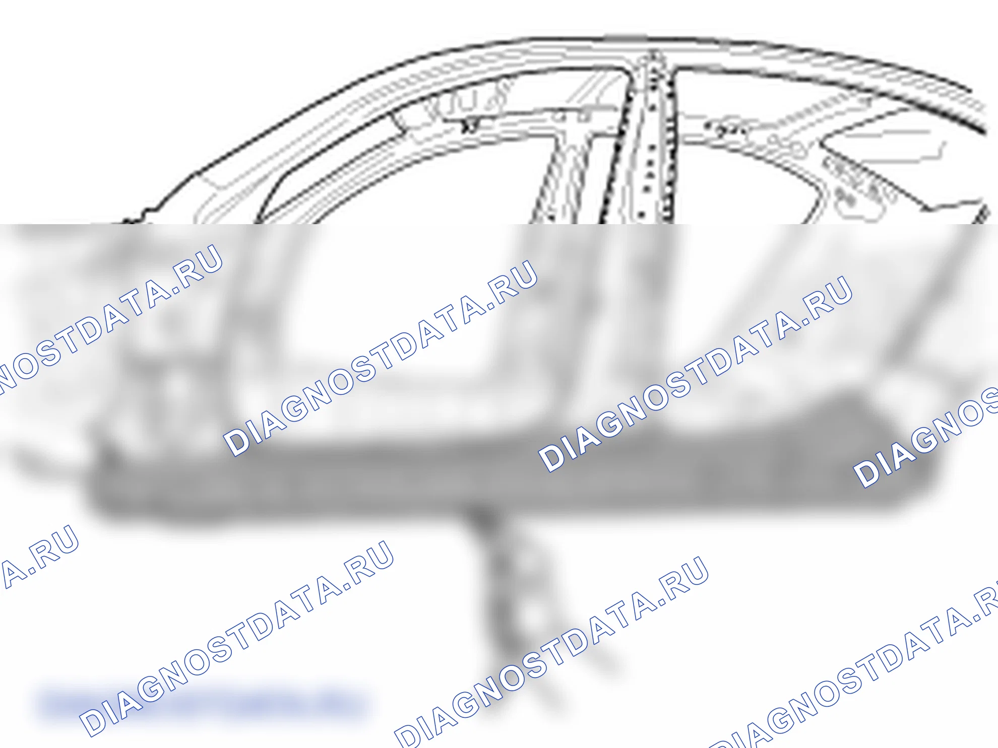 Снятие панели бокового подоконника. Hyundai Genesis BH