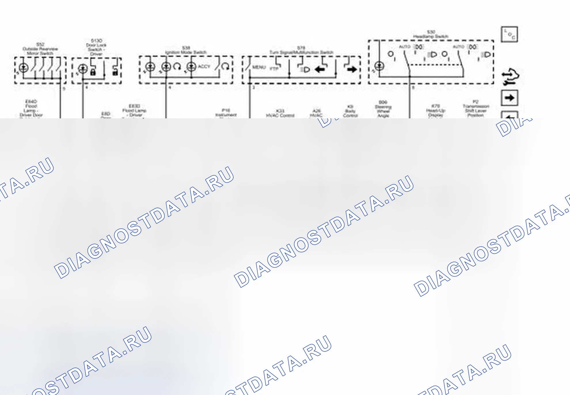 Рис. 54: G203 (2 из 2). Buick LaCrosse II рестайлинг