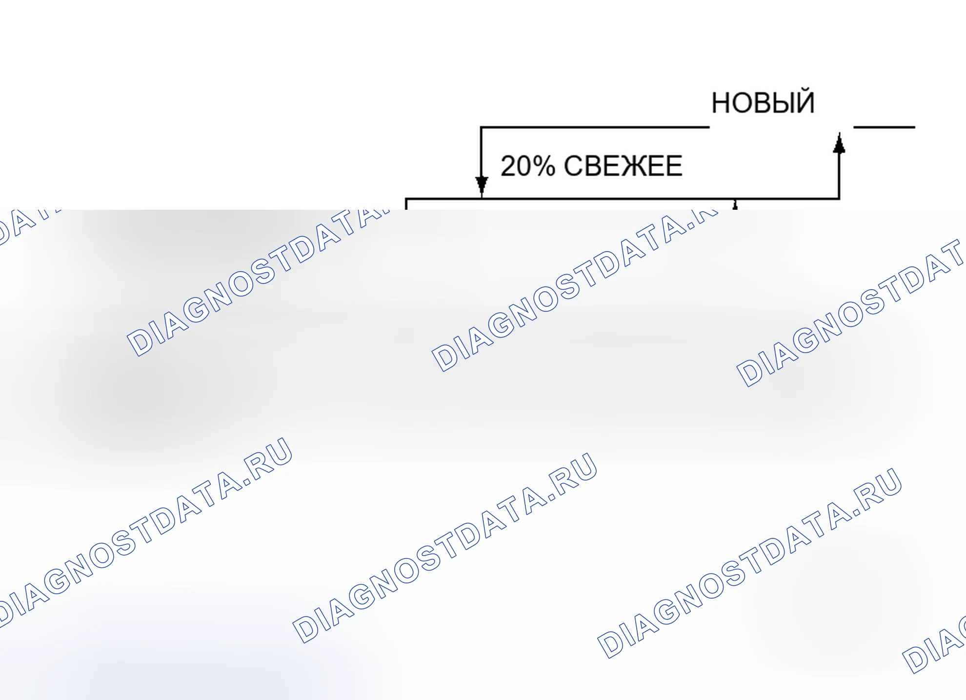 Рис. 23: Спецификация управления впускной дверью. Honda Prelude I
