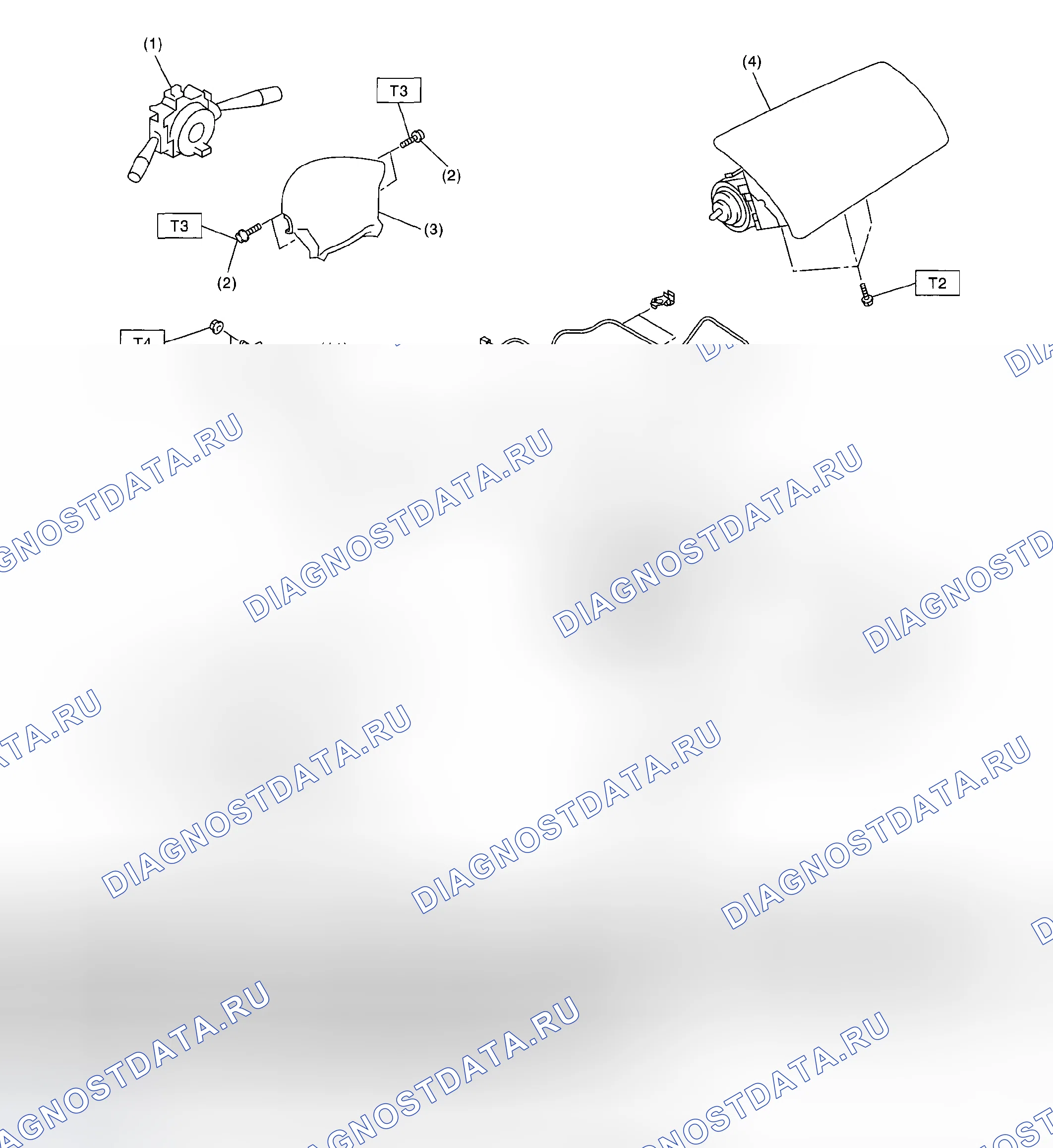 Рис. 1: ПОДУШКА БЕЗОПАСНОСТИ SRS. Honda WR-V I