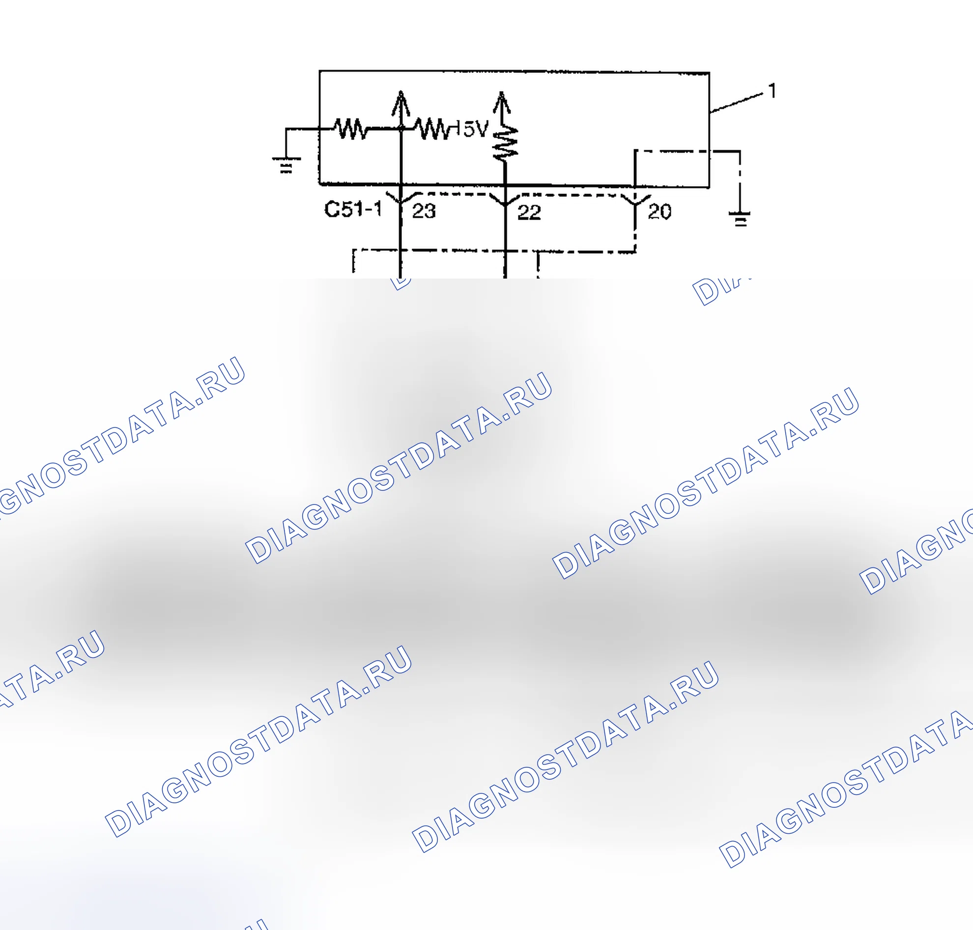 Рис. 222: электросхема. Suzuki Vitara I