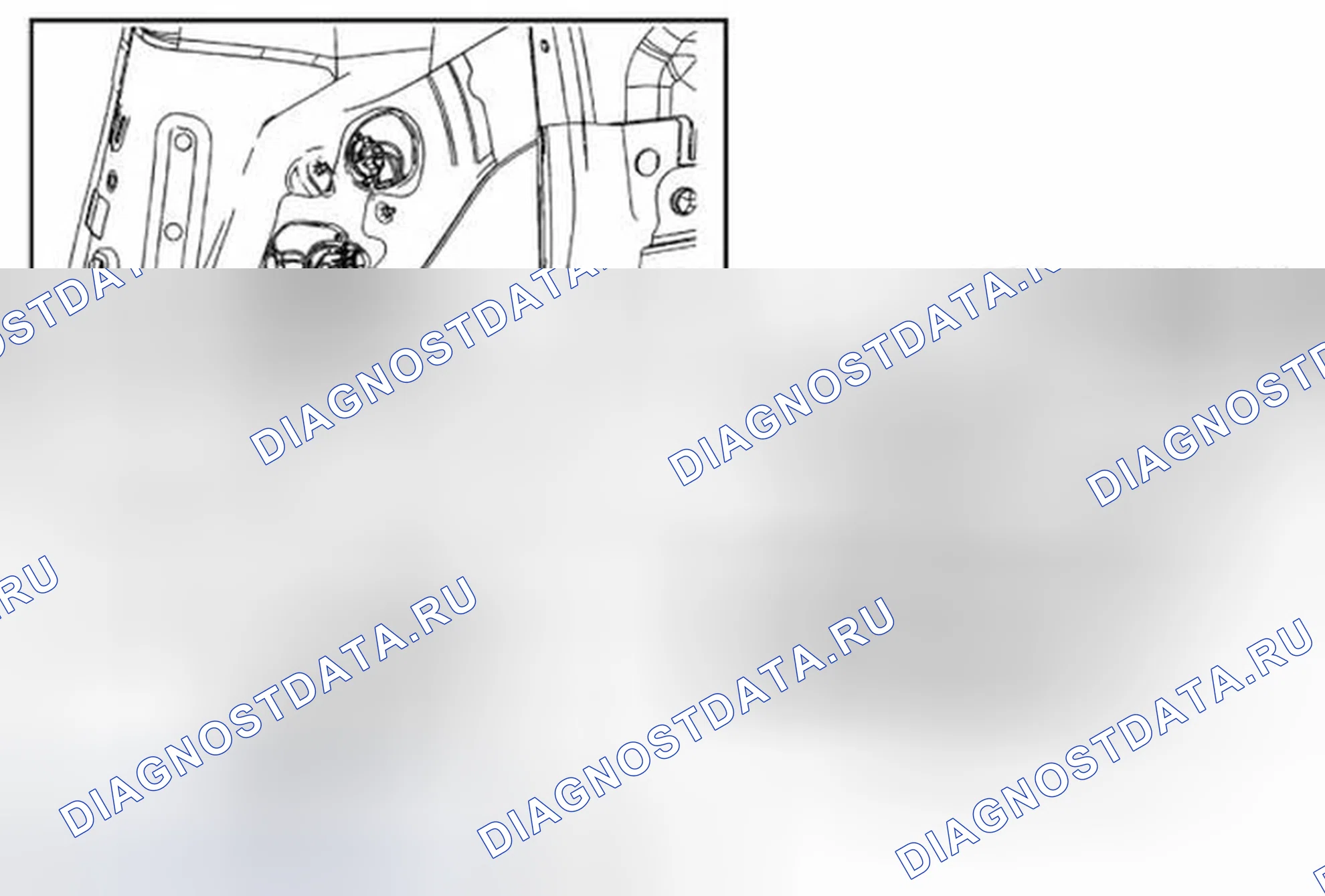 Рис. 42: Замена лампочки резервной лампы (Encore). Buick Encore I