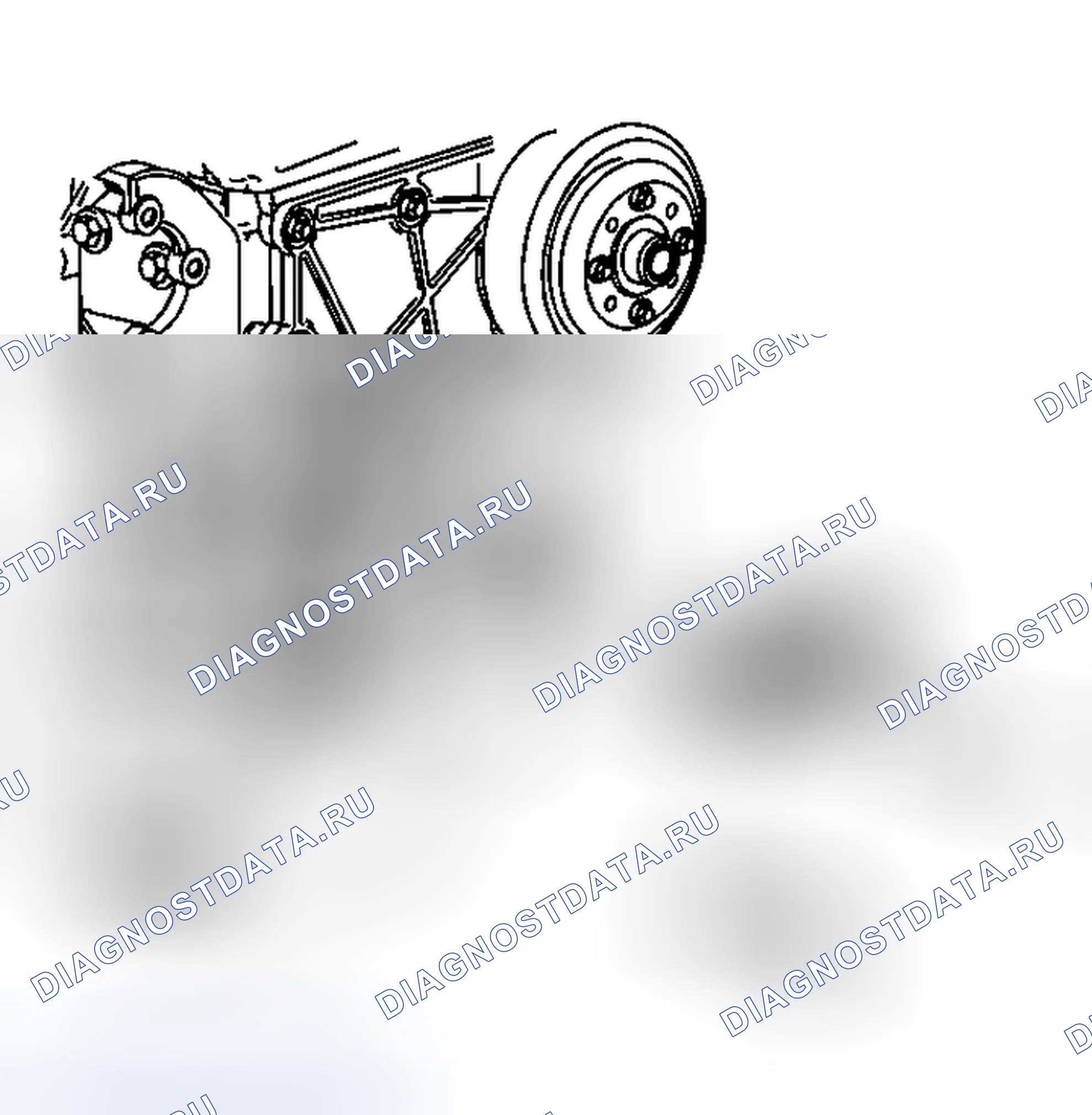 Рис. 21: Порядок демонтажа. Saab 9-7X I