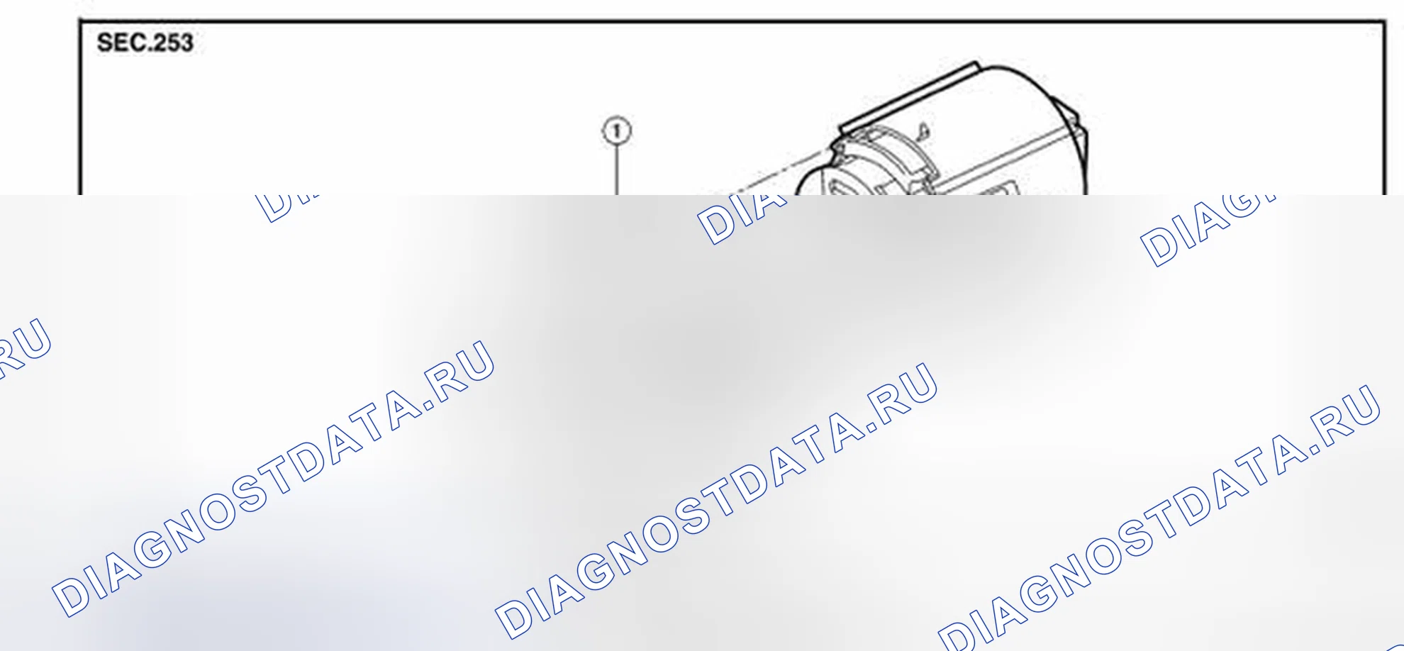 Рис. 24: Разнесенный вид. Nissan Altima L33