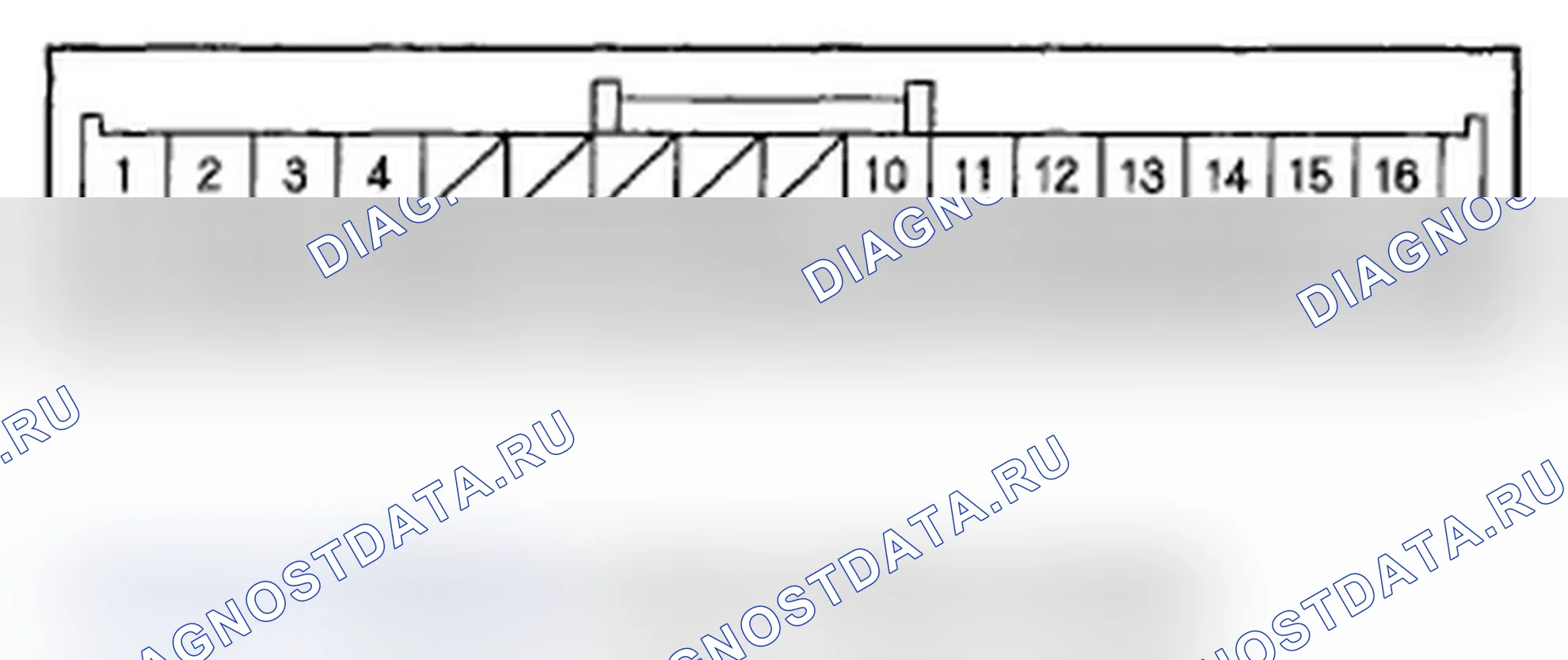 Рис. 11: РАЗЪЕМ АУДИОБЛОКА B (32P). Acura RL II рестайлинг
