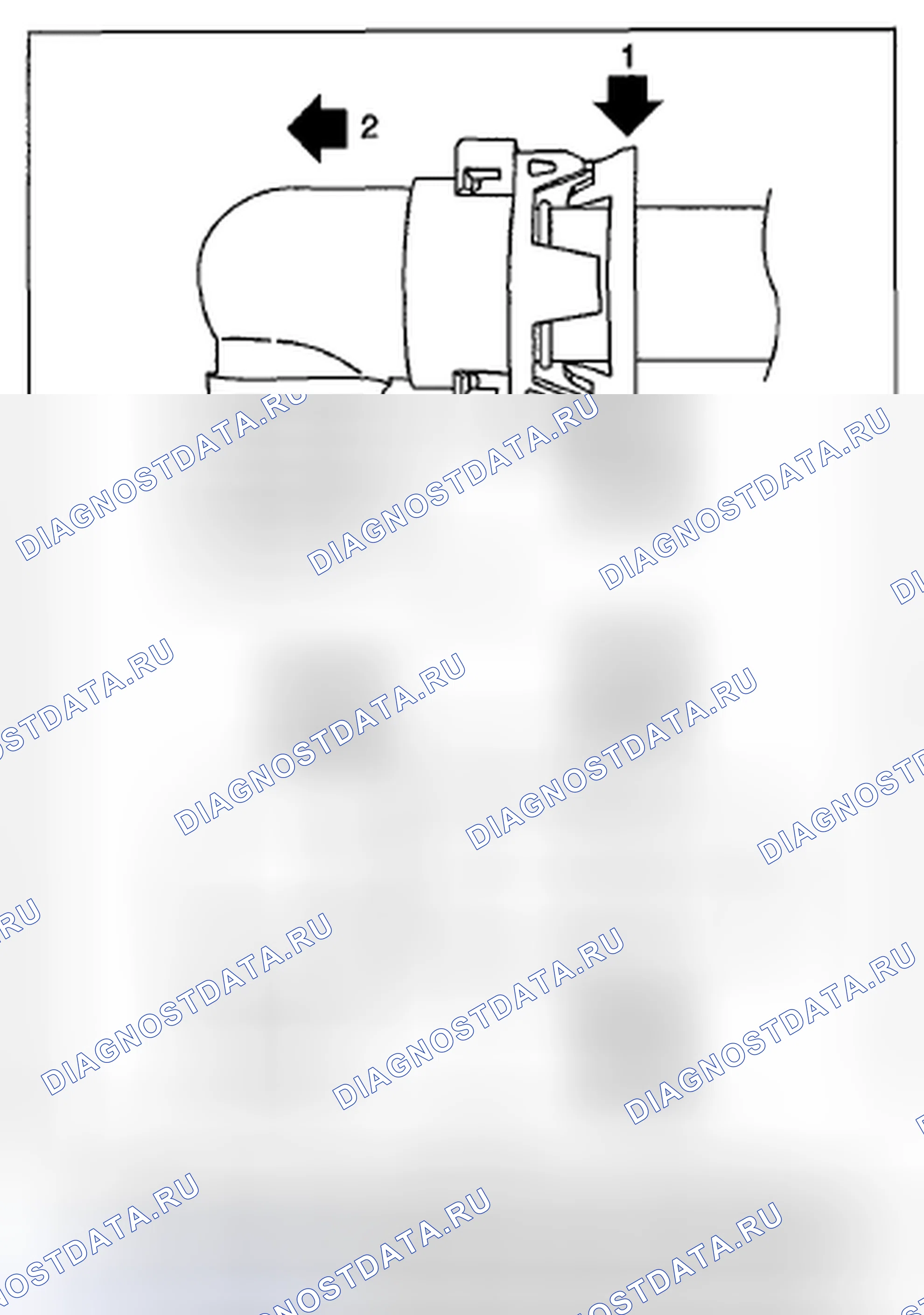 Рис. 583: ДЕМОНТАЖ. Subaru Legacy BM/BR