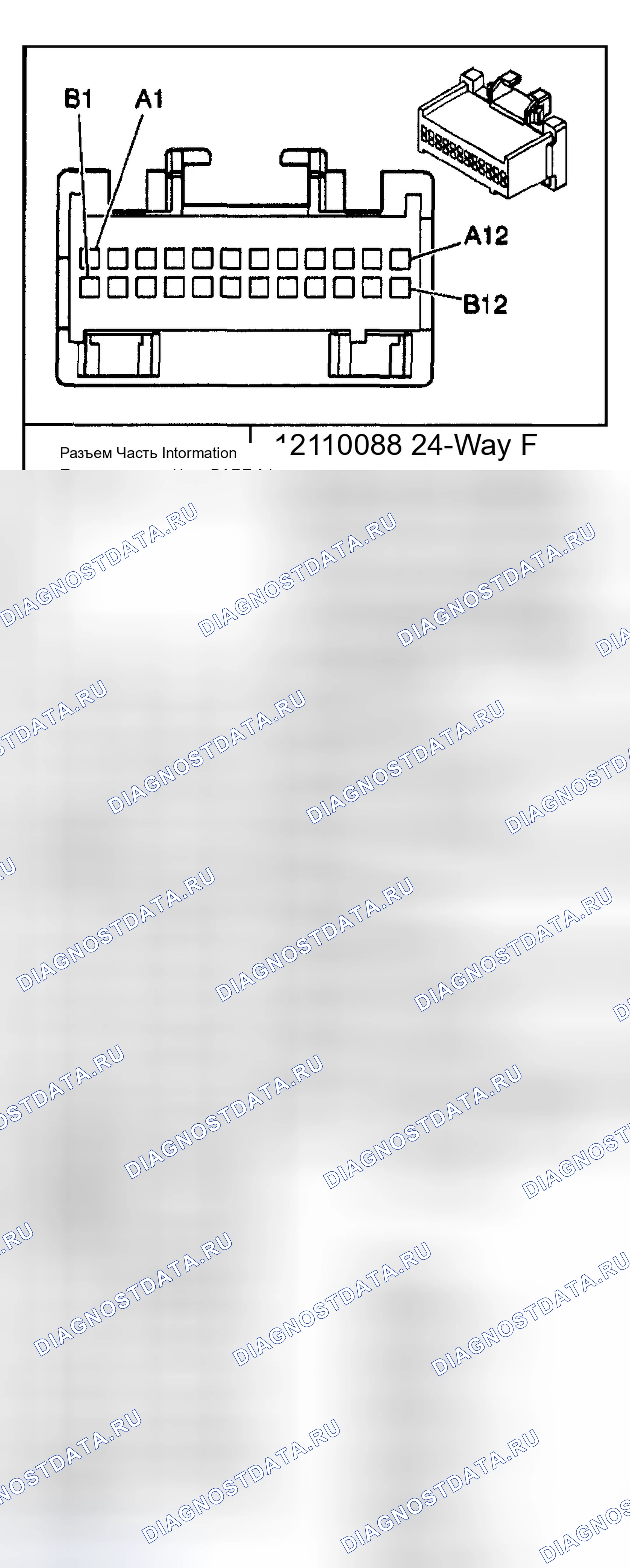 Рис. 24: Усилитель звука C1 (с Uqa). Chevrolet TrailBlazer I