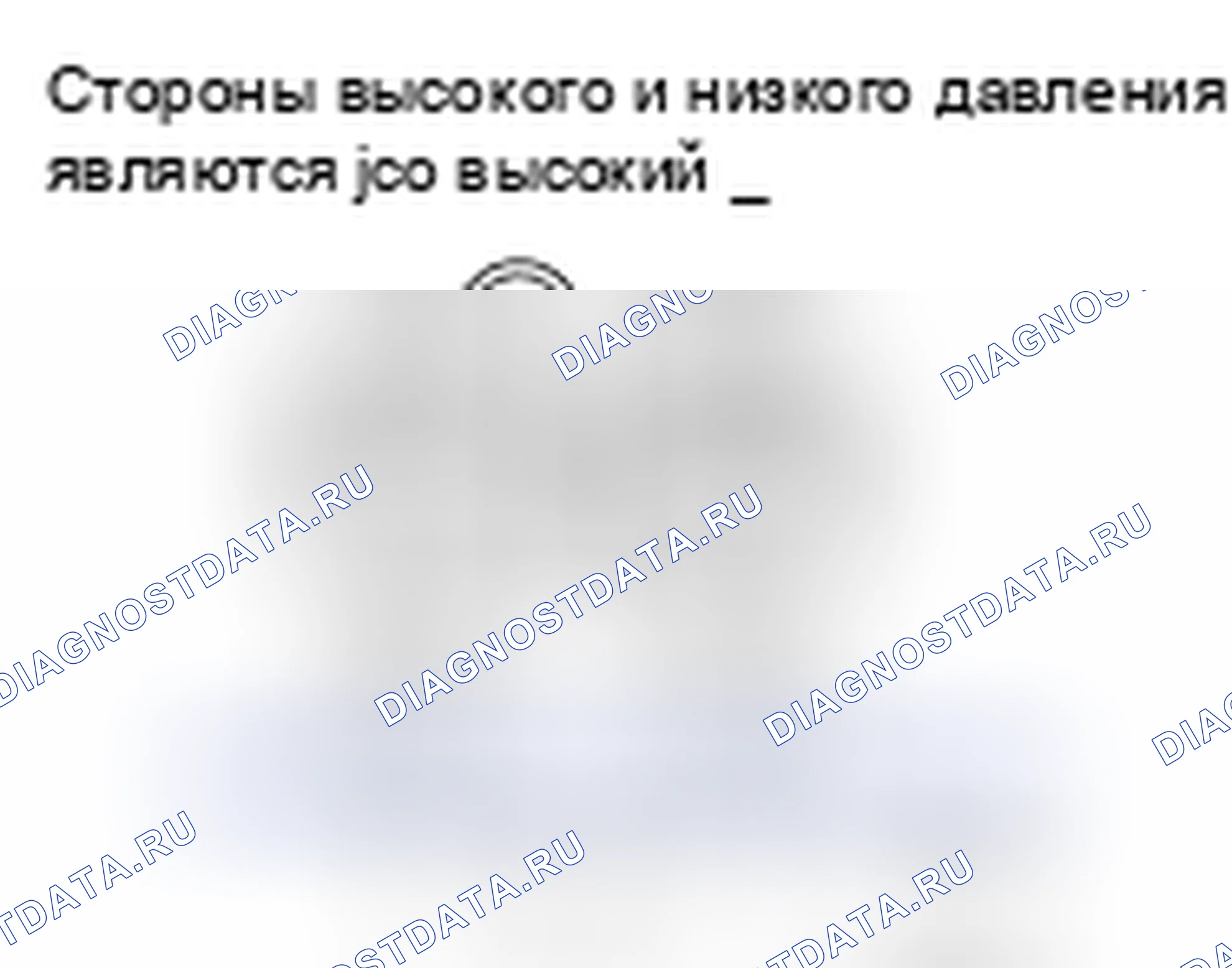 Рис. 2: Таблица симптомов. Audi RS6 C8
